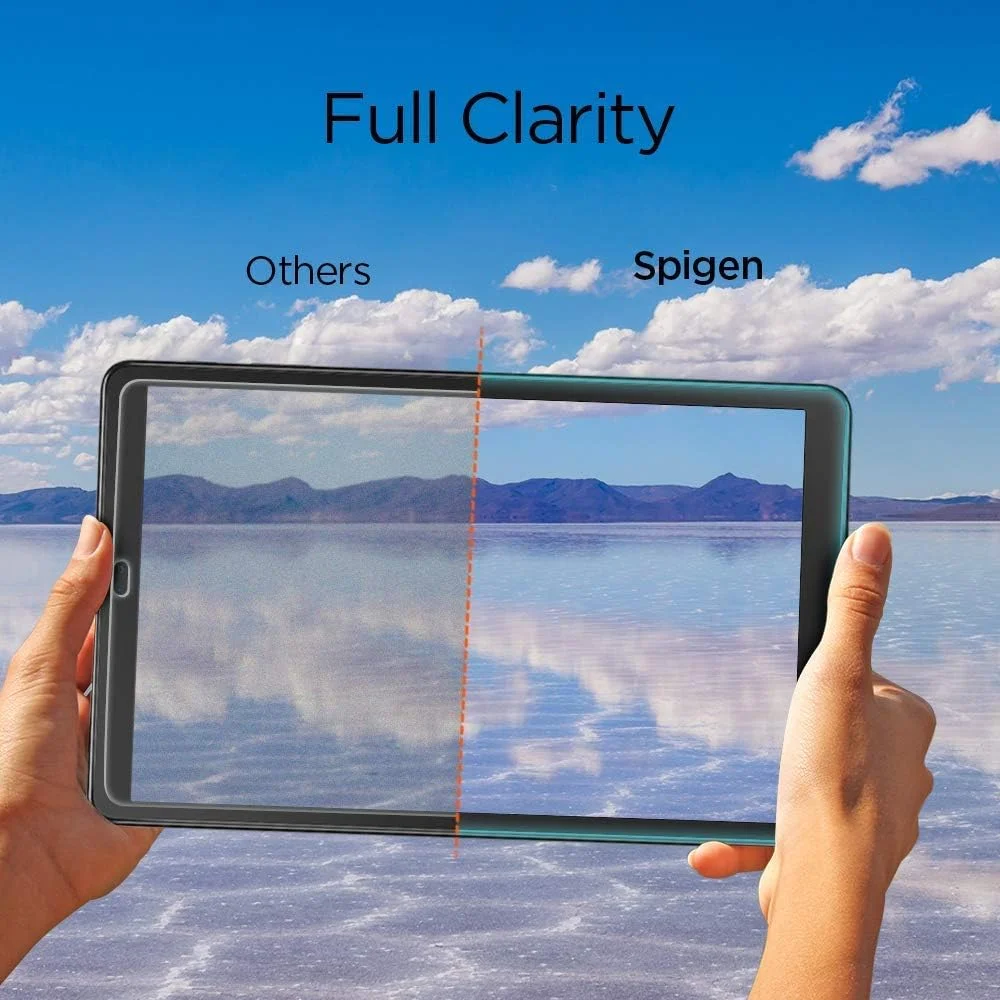 محافظ صفحه نمایش شیشه ای حرارت دیده باریک Spigen Glas.tR مناسب برای تبلت سامسونگ گلکسی تب A 10.5 اینچ (2018)