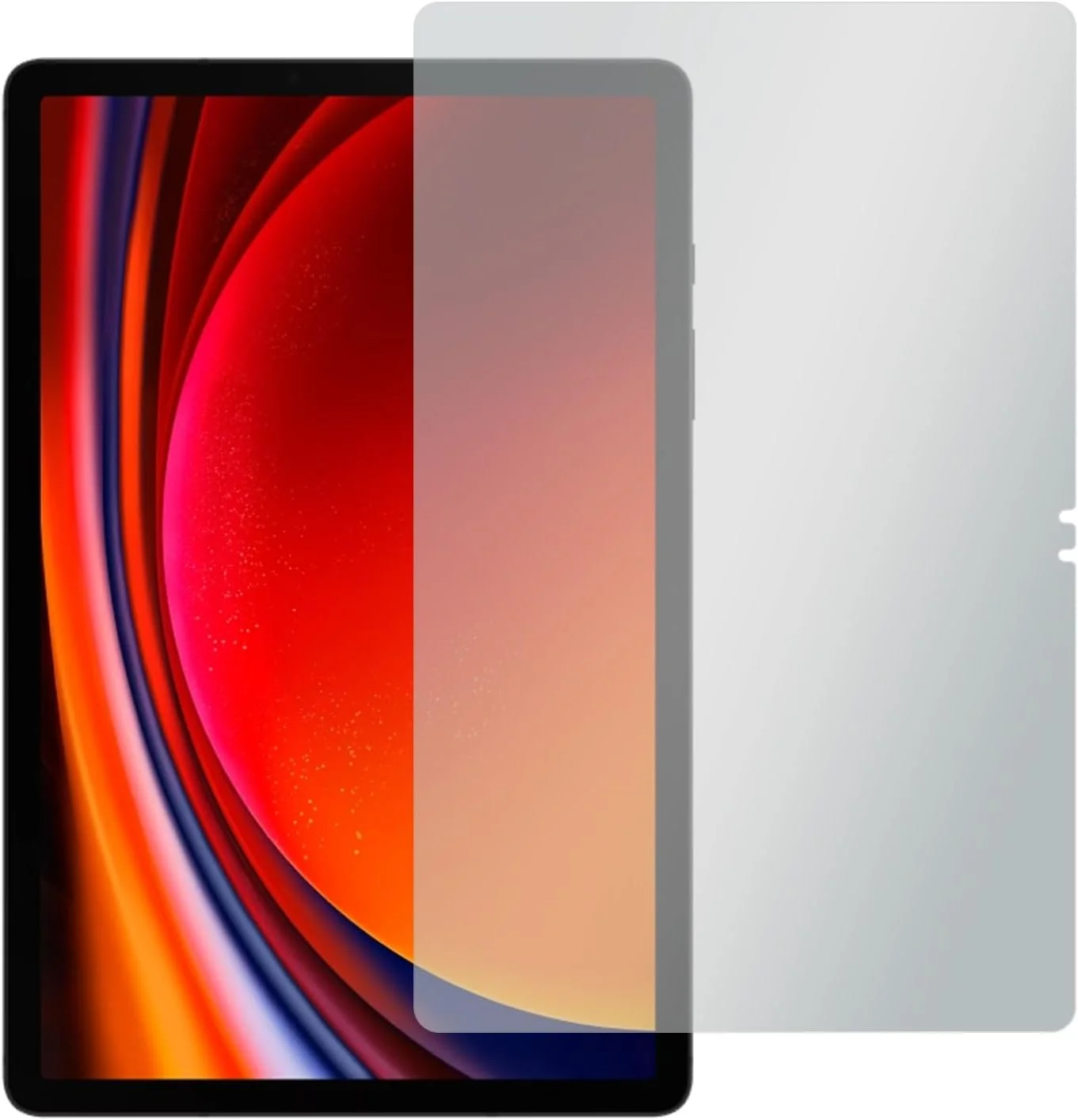 محافظ صفحه نمایش Slabo، بسته 2 عددی، سازگار با تبلت سامسونگ گلکسی تب S9 (5G | Wi-Fi)، فیلم محافظ صفحه نمایش بدون انعکاس، مات