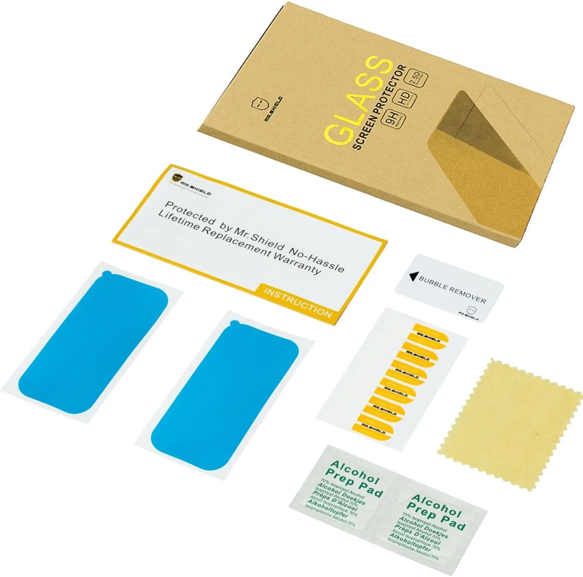 محافظ صفحه نمایش شیشه ای [2 عددی] Mr.Shield برای Samsung Galaxy Tab A Kids Edition (2019)