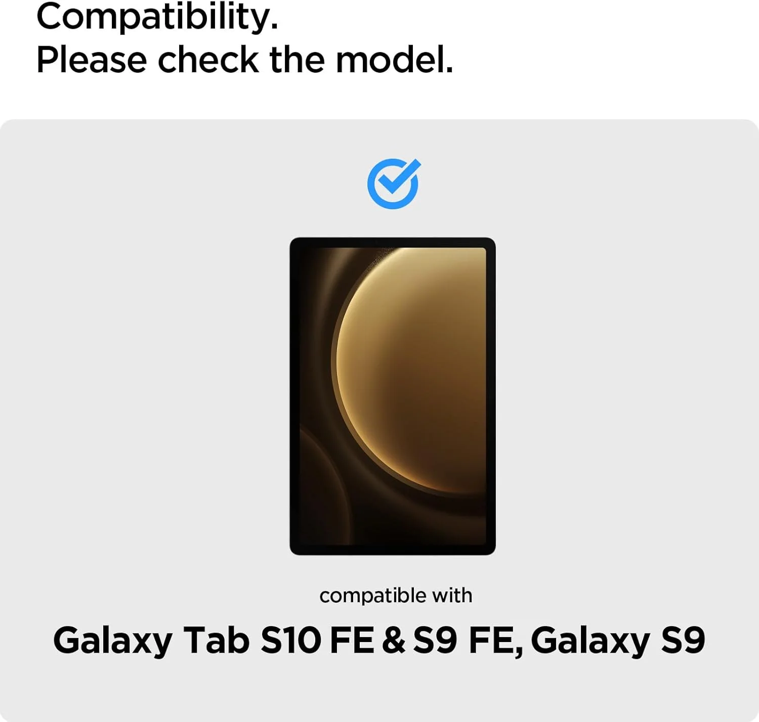 محافظ صفحه نمایش شیشه ای باریک Spigen GLAStR، طراحی شده برای تبلت Samsung Galaxy Tab S9 FE (10.9 اینچ)، شیشه حرارت دیده ممتاز محافظ صفحه نمایش شیشه ای باریک Spigen GLAStR، طراحی شده برای تبلت Samsung Galaxy Tab S9 FE (10.9 اینچ)، شیشه حرارت دیده ممتاز