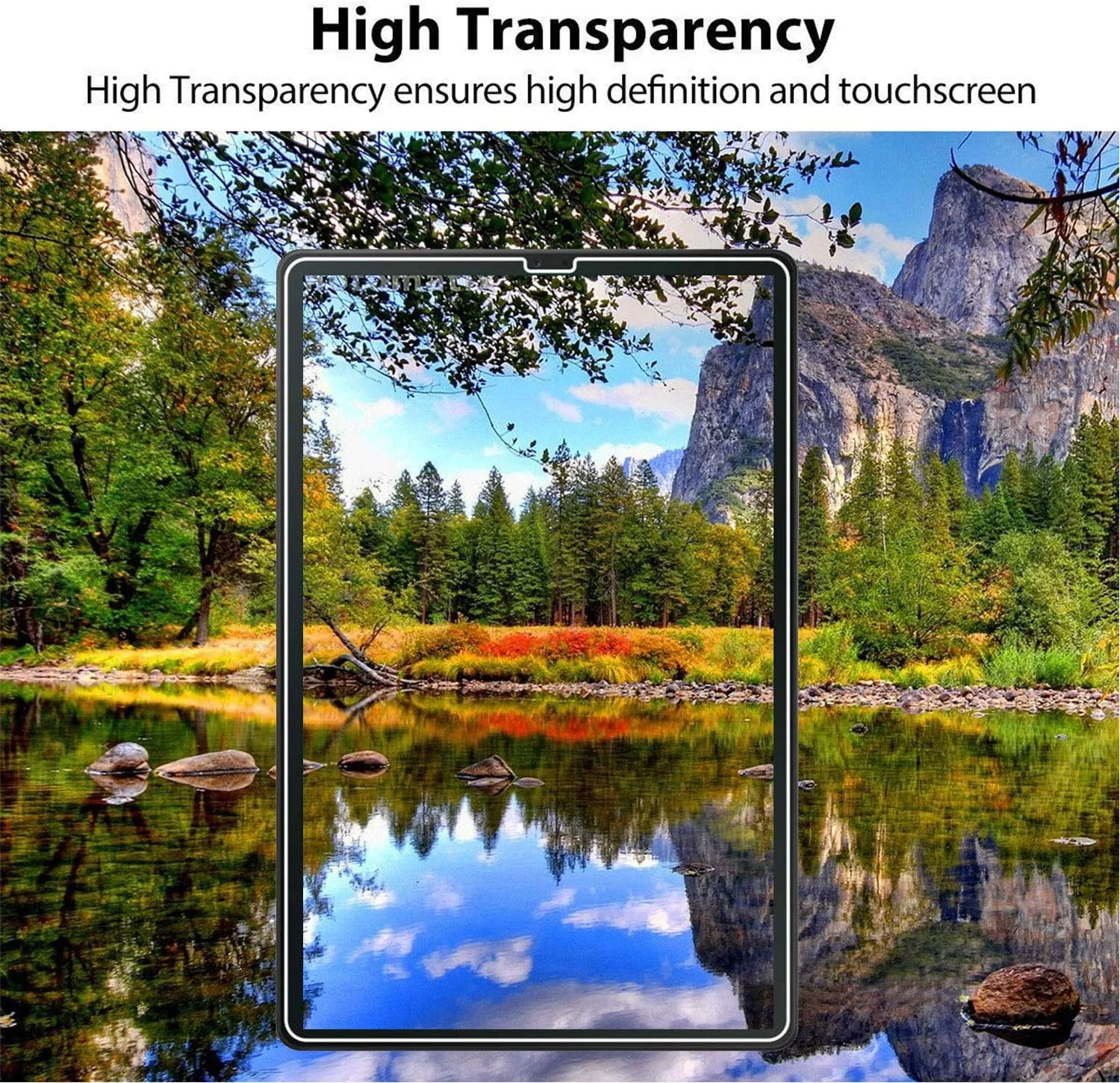 محافظ صفحه نمایش EpicGadget [بسته 2 عددی] برای گلکسی تب S5e SM-T720/T725، مقاوم در برابر خراش، بدون حباب، شیشه حرارت دیده برای تبلت سامسونگ گلکسی تب S5e با نمایشگر 10.5 اینچی (عرضه شده در سال 2019)