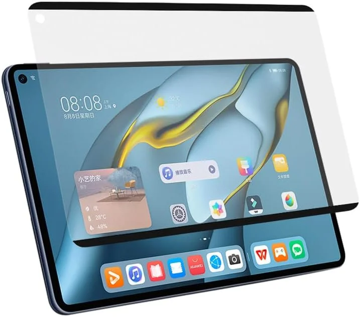 محافظ صفحه نمایش مغناطیسی کاغذ مانند Kejuthrv سازگار با Samsung Galaxy Tab A9 Plus، برای طراحی، نوشتن و نقاشی مانند کاغذ، جداشدنی و قابل استفاده مجدد، محافظ صفحه نمایش مات A9 + ضد تابش نور