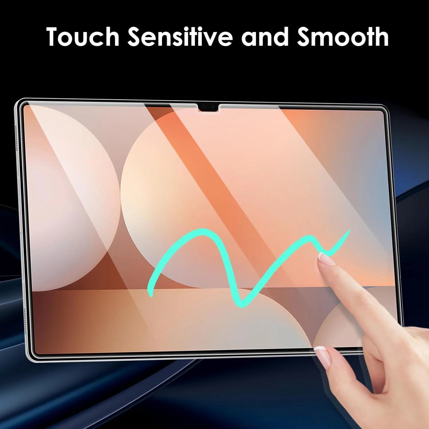 محافظ صفحه نمایش Suppeak، بسته 2 عددی، سازگار با تبلت سامسونگ گلکسی تب S10 Ultra 14.6 اینچ (2024)، فیلم شفاف شیشه ای حرارت دیده، ضد خش، سختی 9H، نصب آسان محافظ صفحه نمایش Suppeak، بسته 2 عددی، سازگار با تبلت سامسونگ گلکسی تب S10 Ultra 14.6 اینچ (2024)، فیلم شفاف شیشه ای حرارت دیده، ضد خش، سختی 9H، نصب آسان