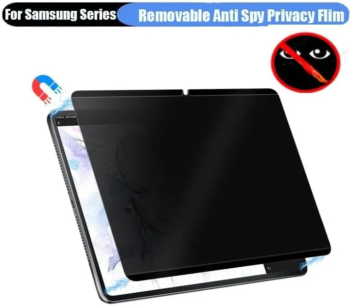 Gruattreay Anti Spy Privacy Like Paper Film Compatible with Samsung Galaxy Tab A9 Plus/ A9+ Tablet 11 Inch 2023 Magnetic Screen Protector