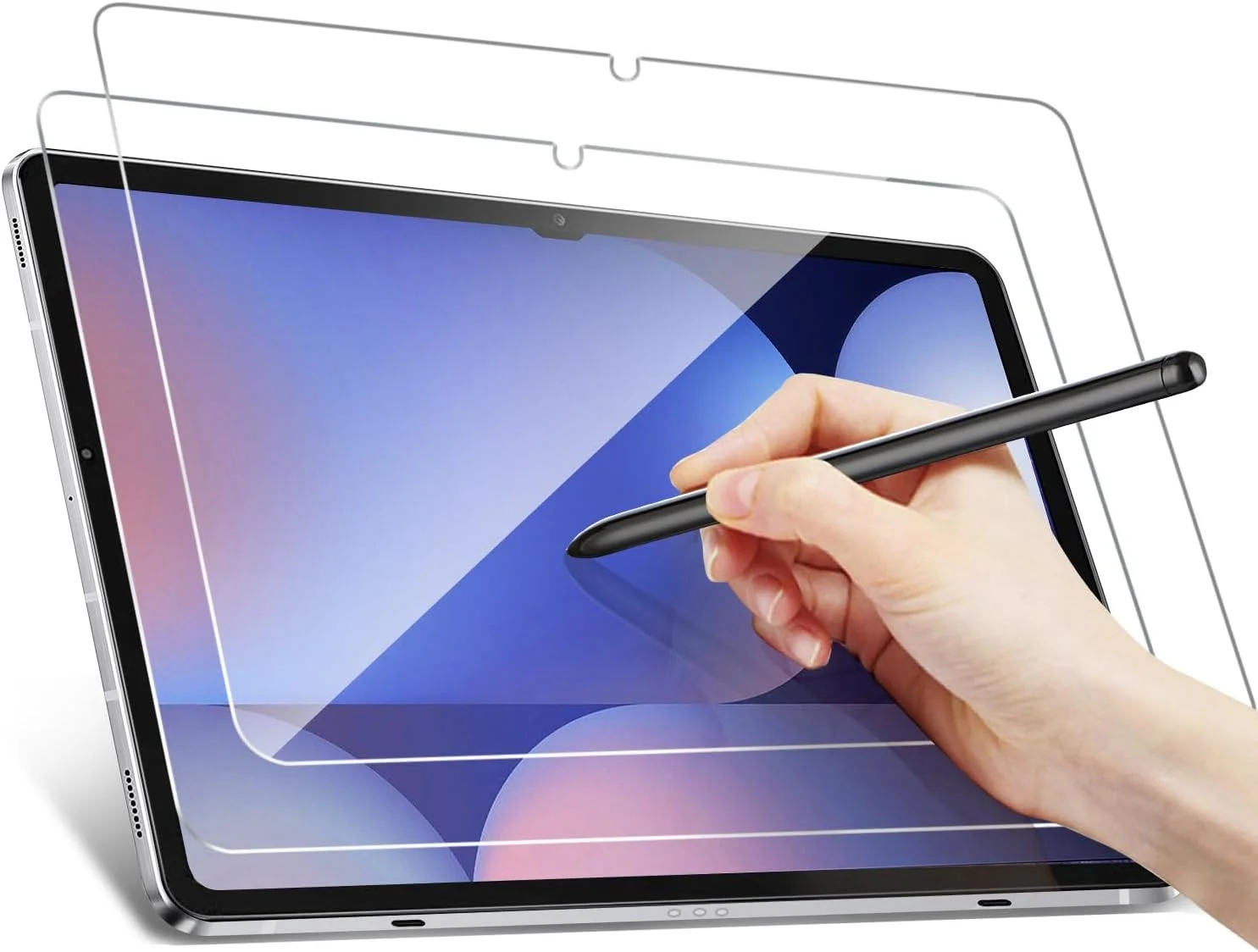 محافظ صفحه نمایش Benazcap ZtotopCases سازگار با تبلت سامسونگ گلکسی تب S8+ / گلکسی تب S7 FE / گلکسی تب S7 پلاس 12.4 اینچ، [2 عدد] محافظ صفحه نمایش حرارت دیده