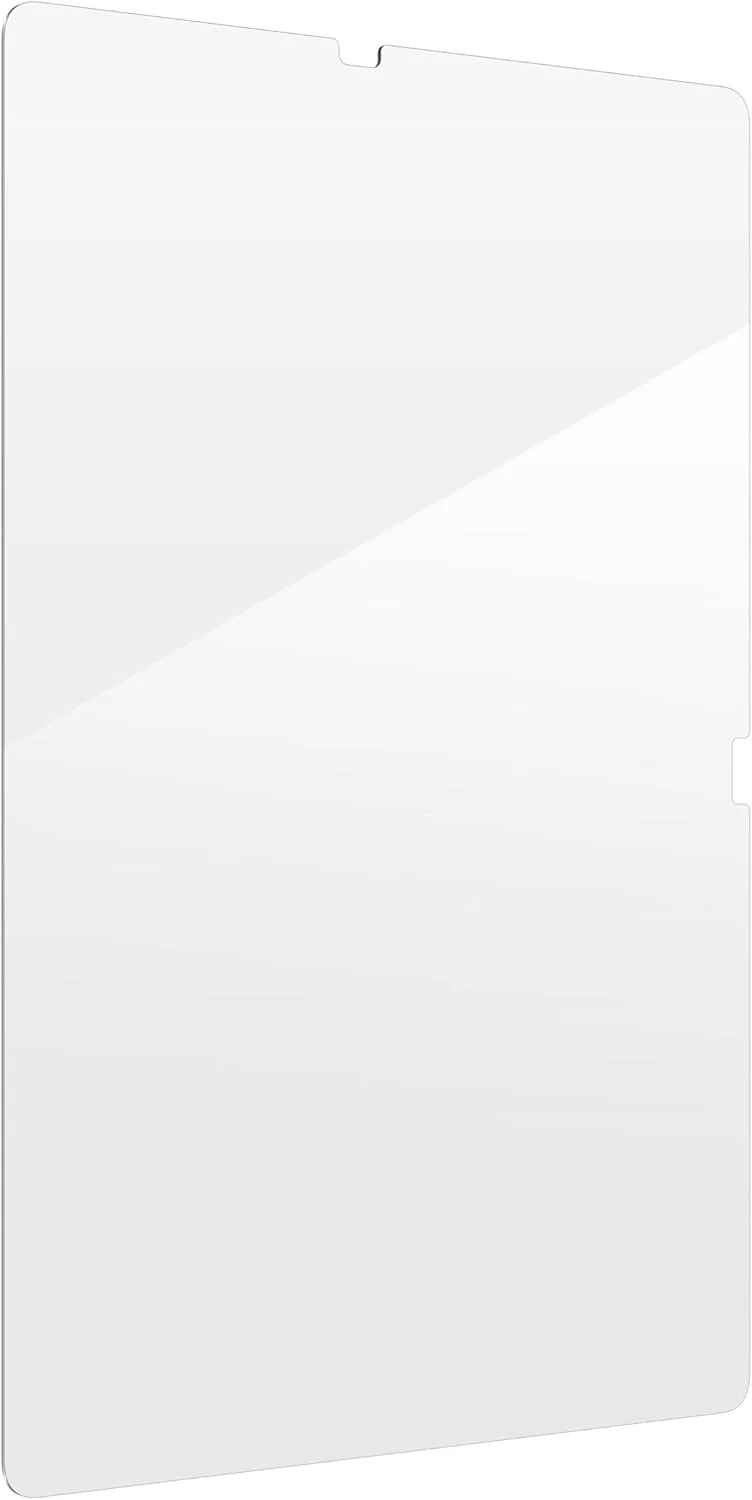 محافظ صفحه نمایش شیشه ای Zagg InvisibleShield Glass Elite برای تبلت سامسونگ گلکسی تب S9 پلاس/ S9 FE پلاس - استحکام پیشرفته، شیشه بازیافتی، فناوری ClearPrint، لبه های تقویت شده، حس صاف و آسان