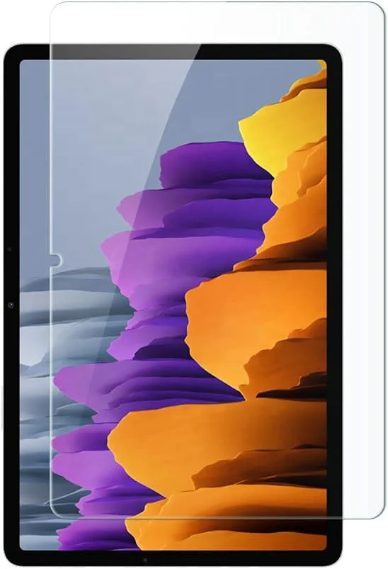 محافظ صفحه نمایش تبلت سامسونگ گلکسی تب S7 11 اینچ 2020 (مدل SM-T870/T875/T878)، محافظ صفحه نمایش شیشه ای حرارت دیده - شفاف