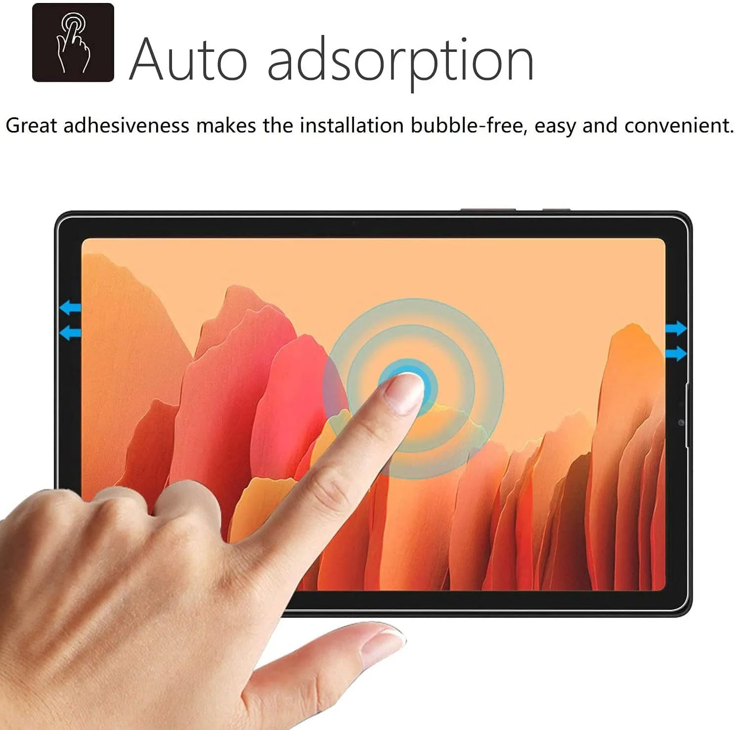 [بسته 2 عددی] محافظ صفحه نمایش شیشه ای حرارت دیده تبلت سامسونگ گلکسی تب A7 لایت (2021) 8.7 اینچی [شفاف] [سختی 9H] [بدون حباب] برای تبلت سامسونگ گلکسی تب A7 لایت 8.7 اینچی (-T220 / -T225)