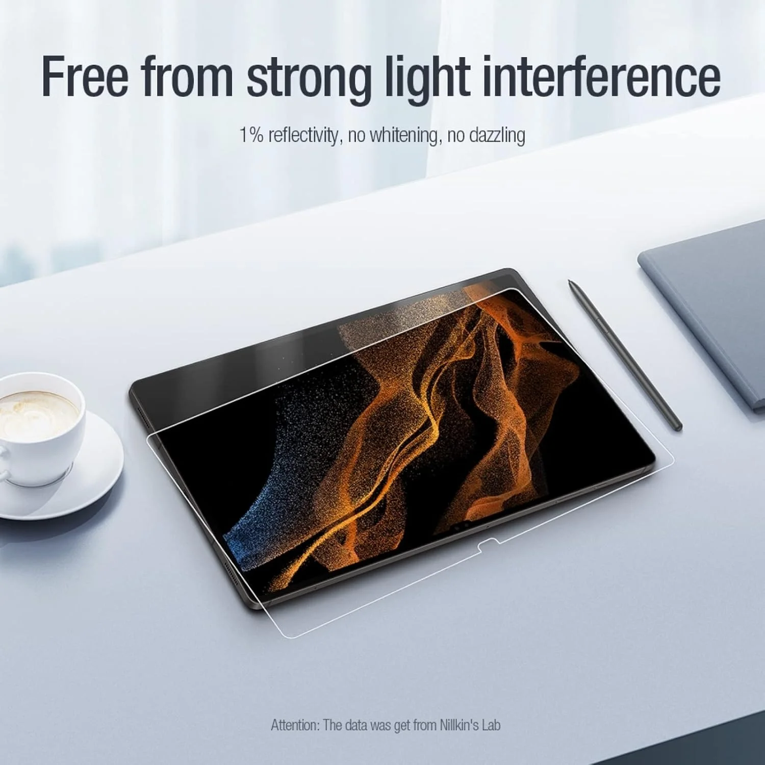 محافظ صفحه نمایش شیشه ای تمپرد SHIHUI سری Pure ضد انعکاس برای تبلت سامسونگ گلکسی تب S8 Ultra