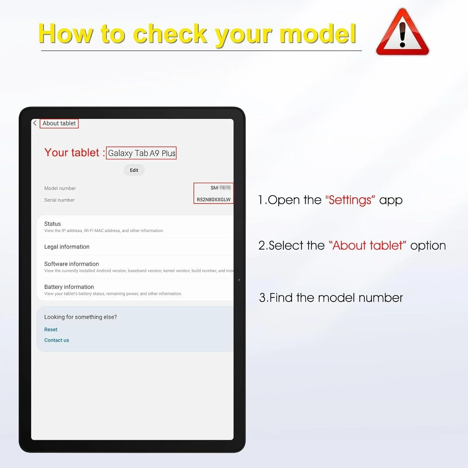 محافظ صفحه نمایش Muzz برای Samsung Galaxy Tab A9 Plus 5G، شیشه حرارت دیده، بسته 2 عددی، سختی بالا، شفاف برای Tab A9+ 11 اینچ