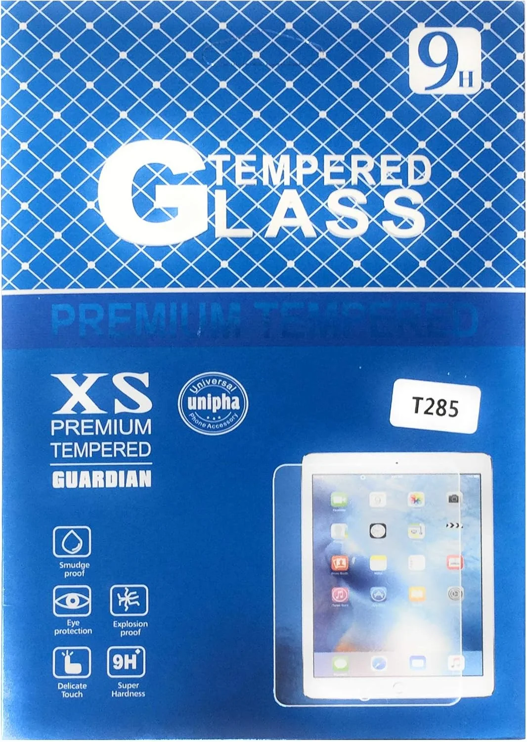 محافظ صفحه نمایش شیشه ای حرارت دیده 9H Premium برای تبلت سامسونگ Tab A6 7.0 SM - T285 / T280