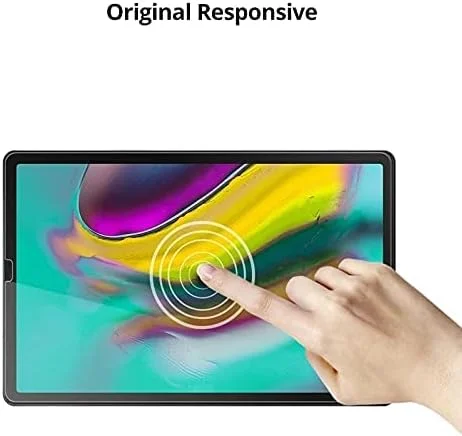 محافظ صفحه نمایش AWH برای تبلت سامسونگ گلکسی TAB S6/S5e، محافظ صفحه نمایش شیشه ای واقعی 0.3 میلی متری تبلت سامسونگ گلکسی تب