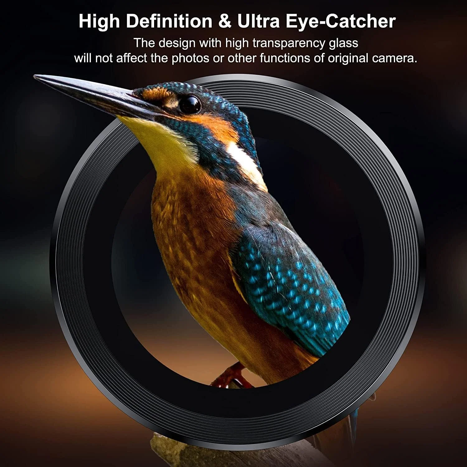 محافظ لنز دوربین QINOUK برای Samsung Galaxy Tab S9+، [2 عدد] حلقه آلیاژ آلومینیوم، پوشش HD برای لنز دوربین، [ضد خش] برای Samsung Galaxy Tab S9+ - نقره ای