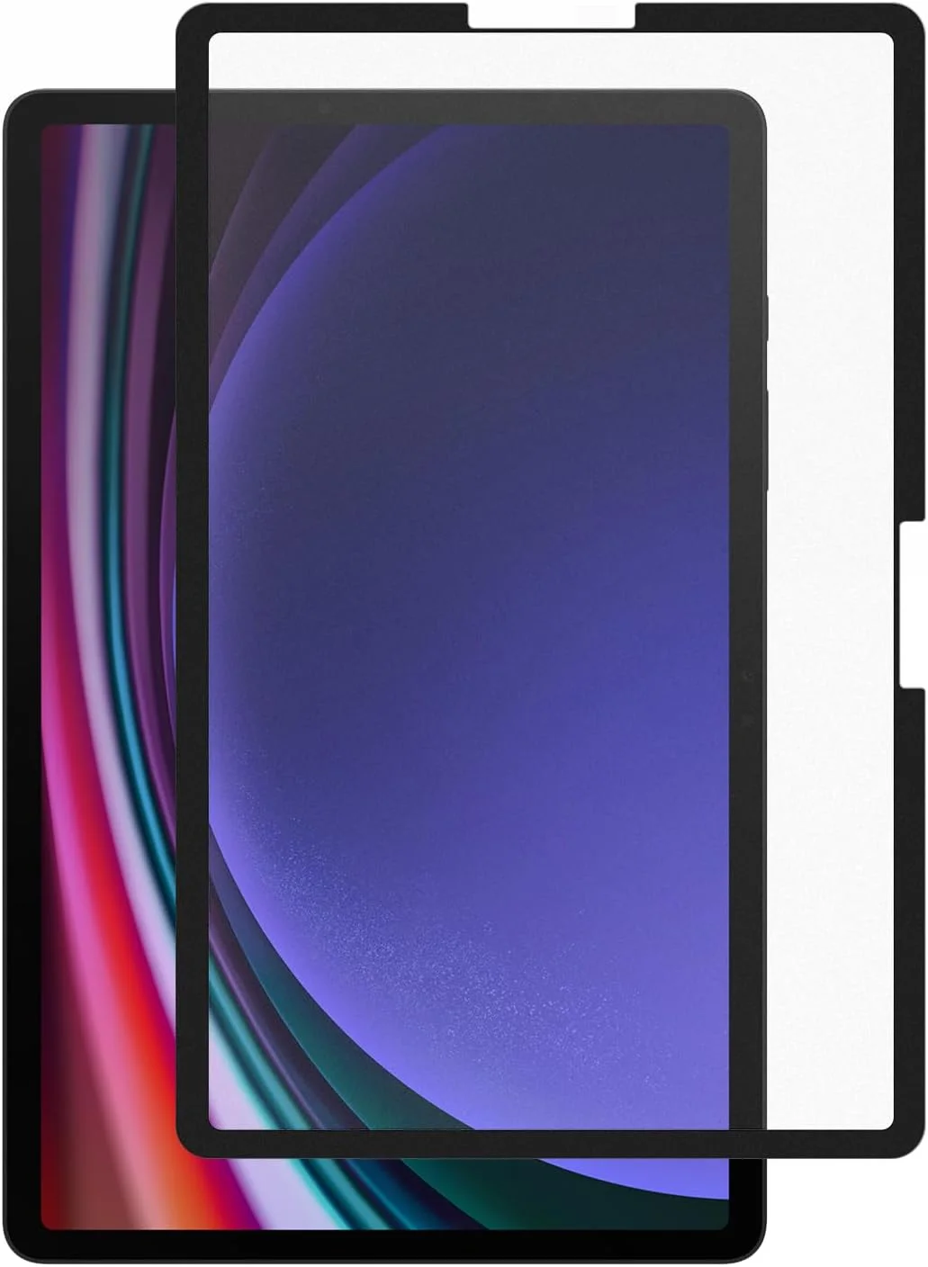 محافظ صفحه نمایش کاغذی DUX DUCIS سری Naad، طراحی شده برای تبلت سامسونگ Tab S9 (X710/X716B)، فیلم مات PET با حس کاغذ - مشکی (تک عددی)