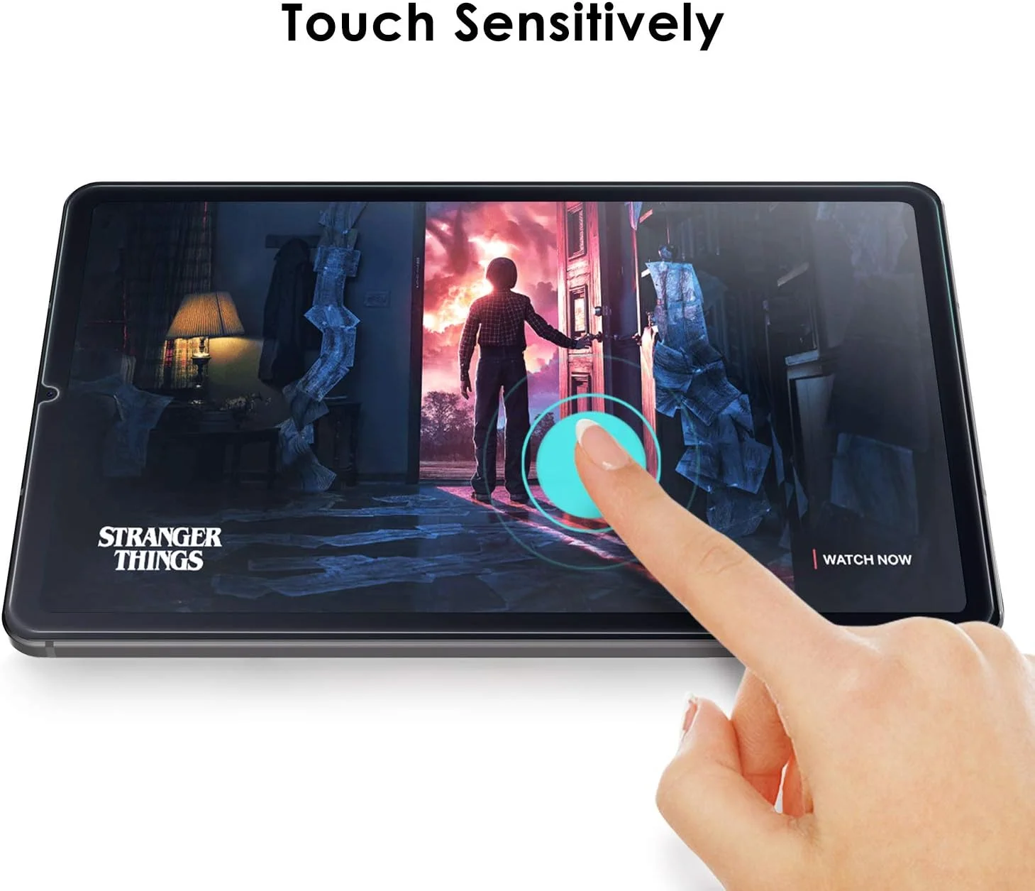 محافظ صفحه نمایش سیمپک AWH بسته 2 عددی سازگار با Samsung Galaxy Tab S6 Lite 10.4، محافظ صفحه شیشه ای حرارت دیده جایگزین فیلم شفاف [سختی 9H] [بدون حباب]