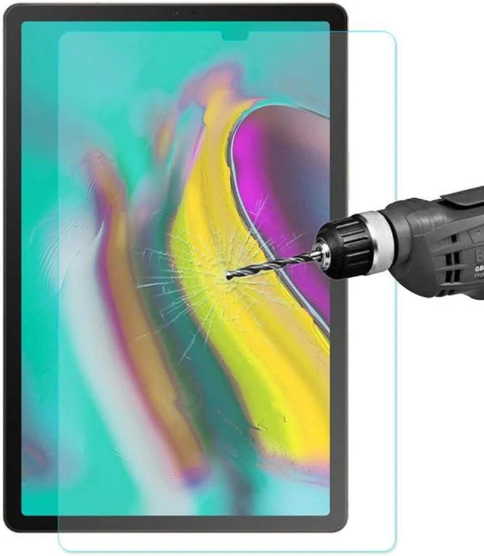 MOBILE STUFF LIMITED [بسته 2 عددی] محافظ صفحه نمایش تبلت سامسونگ گلکسی تب S5e 10.5 اینچ 2019، ضد خش، نصب آسان شیشه حرارت دیده برای سامسونگ S5e -T720/-T725