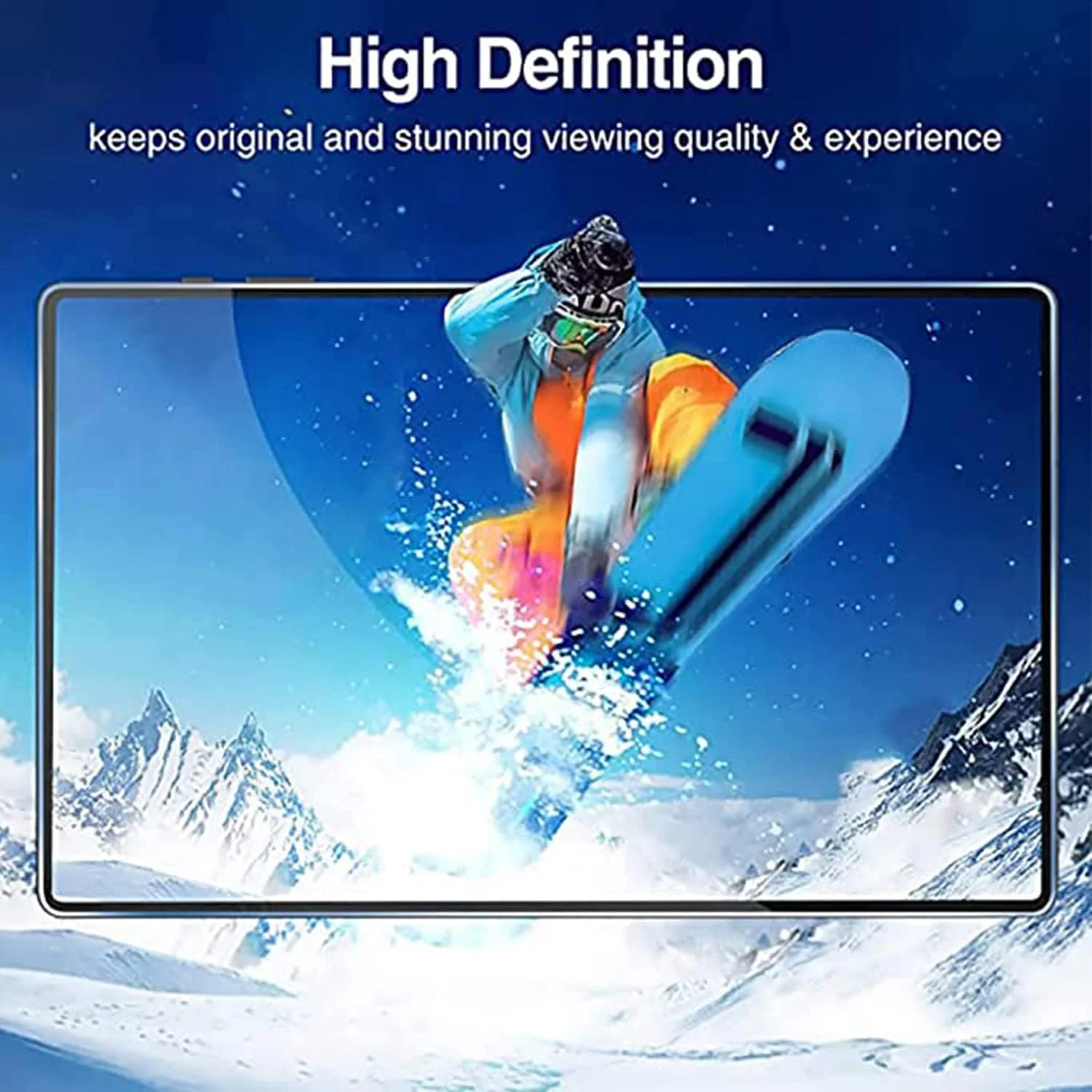 محافظ صفحه نمایش لوکیون (2 عددی) سازگار با تبلت سامسونگ گلکسی تب S8 Ultra 14.6 اینچی، فیلم کاغذی برای نوشتن و طراحی - ضد خش، بدون حباب (شفاف)