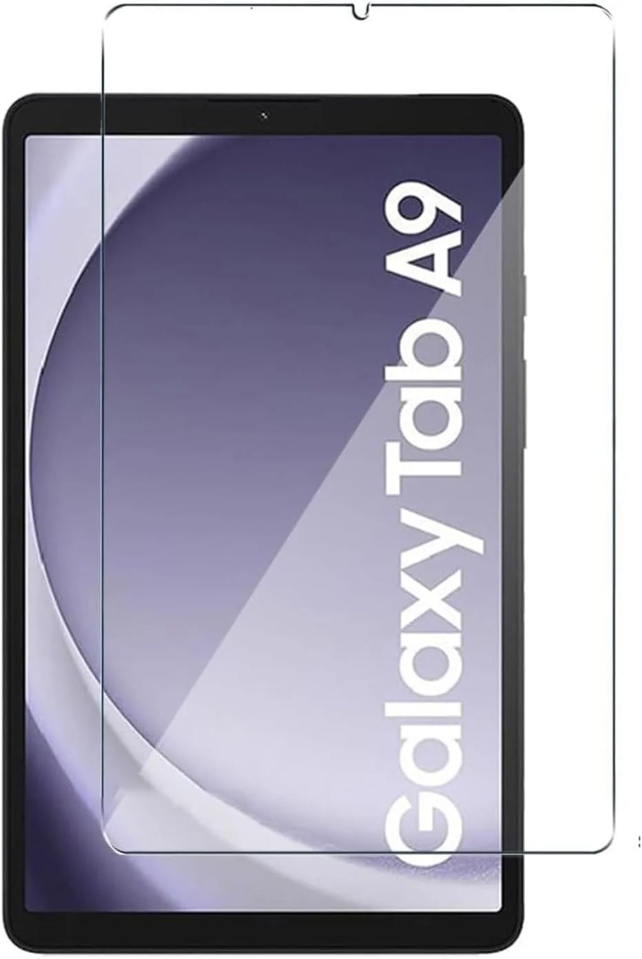 محافظ صفحه نمایش شیشه ای حرارت دیده برای تبلت سامسونگ گلکسی تب A9 2023 [بدون حباب] [سختی 9H] [مقاوم در برابر خراش] فیلم محافظ شیشه ای حرارت دیده برای سامسونگ گلکسی تب A9 شفاف (1)