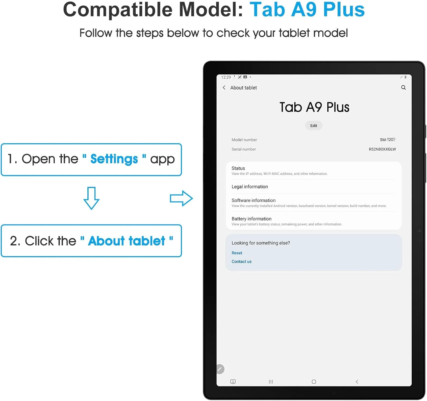 محافظ صفحه نمایش SPARIN برای تبلت سامسونگ گلکسی تب A9 پلاس / A9+ 11 اینچ 2023، فیلم شیشه ای حرارت دیده با سختی 9H برای گلکسی تب A9+، بسته 2 عددی، شامل قاب تراز نصب