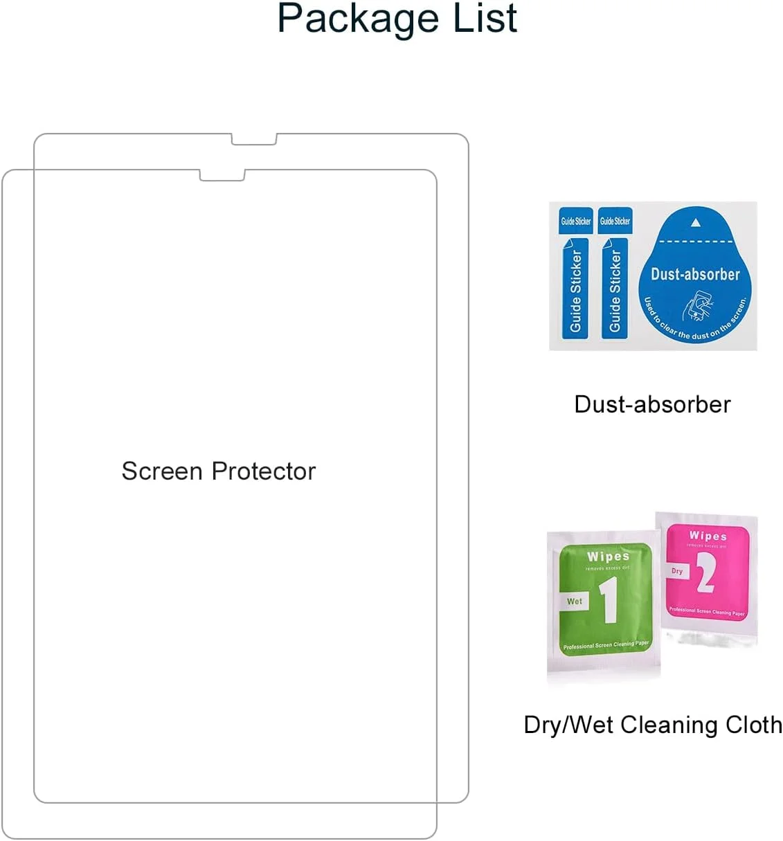 محافظ صفحه نمایش HYGMOCC برای Samsung Galaxy Tab S5e / Tab S6 (10.5 اینچ) فیلم شیشه ای حرارت دیده ضد خش، بدون حباب، کیفیت بالا (2 عدد) محافظ صفحه نمایش HYGMOCC برای Samsung Galaxy Tab S5e / Tab S6 (10.5 اینچ) فیلم شیشه ای حرارت دیده ضد خش، بدون حباب، کیفیت بالا (2 عدد)