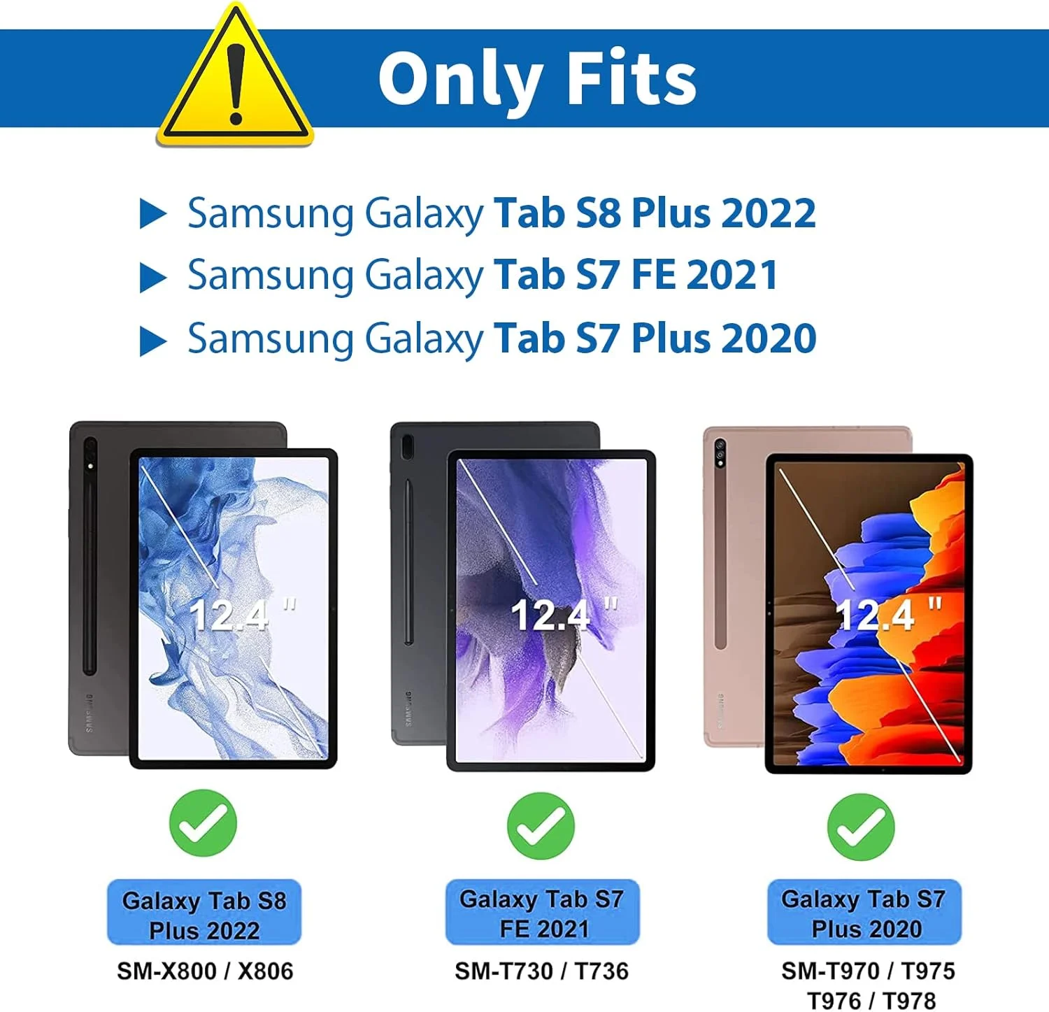 محافظ صفحه نمایش 2 عددی Whioltl برای گلکسی تب S8 پلاس 2022 / تب S7 FE 2021 / تب S7 پلاس 2020، محافظ صفحه نمایش شیشه ای حرارت دیده برای سامسونگ S8 پلاس، سازگار با قاب - شفافیت بالا محافظ صفحه نمایش 2 عددی Whioltl برای گلکسی تب S8 پلاس 2022 / تب S7 FE 2021 / تب S7 پلاس 2020، محافظ صفحه نمایش شیشه ای حرارت دیده برای سامسونگ S8 پلاس، سازگار با قاب - شفافیت بالا