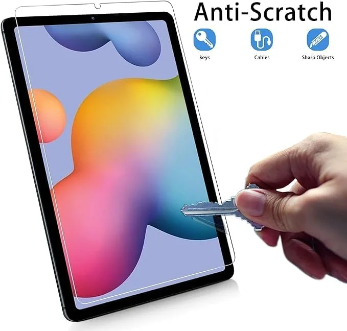 محافظ صفحه نمایش MIRHA برای Samsung Galaxy Tab S6 Lite (SM-P610/P615): بسته 2 عددی، فوق شفاف، ضد خش، شیشه حرارت دیده ضد اثر انگشت محافظ صفحه نمایش MIRHA برای Samsung Galaxy Tab S6 Lite (SM-P610/P615): بسته 2 عددی، فوق شفاف، ضد خش، شیشه حرارت دیده ضد اثر انگشت