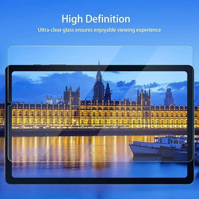 محافظ صفحه نمایش MIRHA برای Samsung Galaxy Tab S6 Lite (SM-P610/P615): بسته 2 عددی، فوق شفاف، ضد خش، شیشه حرارت دیده ضد اثر انگشت محافظ صفحه نمایش MIRHA برای Samsung Galaxy Tab S6 Lite (SM-P610/P615): بسته 2 عددی، فوق شفاف، ضد خش، شیشه حرارت دیده ضد اثر انگشت