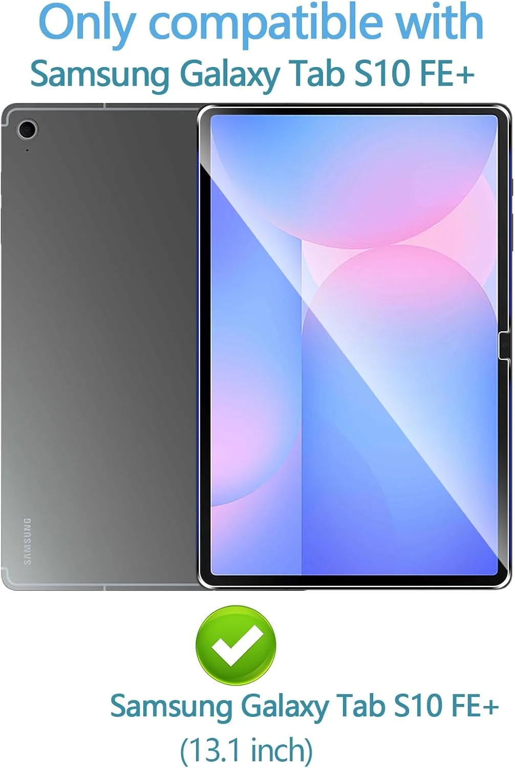 محافظ صفحه نمایش شیشه ای تبلت Anoowkoa، بسته 2 عددی، مناسب برای تبلت سامسونگ گلکسی تب S10 FE+/گلکسی S10 FE پلاس. فیلم شیشه ای حرارت دیده. سختی 9H. ضد اثر انگشت، بدون حباب، وضوح بالا. پوشش کامل. نصب آسان محافظ صفحه نمایش شیشه ای تبلت Anoowkoa، بسته 2 عددی، مناسب برای تبلت سامسونگ گلکسی تب S10 FE+/گلکسی S10 FE پلاس. فیلم شیشه ای حرارت دیده. سختی 9H. ضد اثر انگشت، بدون حباب، وضوح بالا. پوشش کامل. نصب آسان