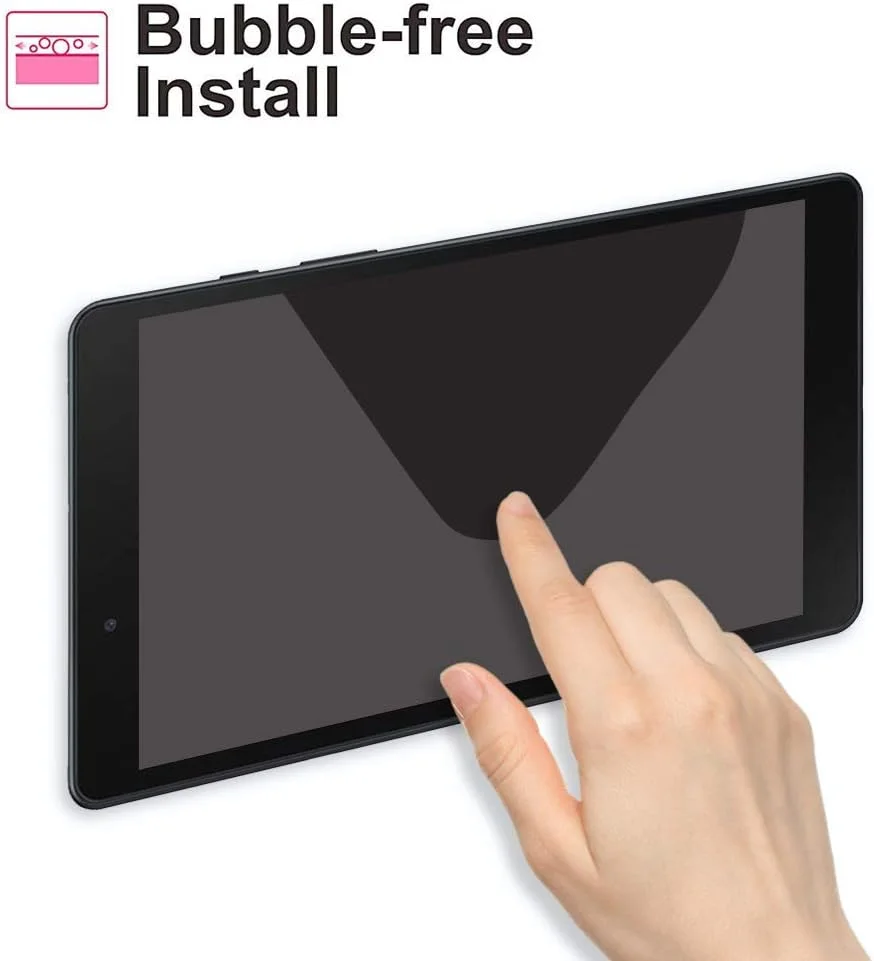 محافظ صفحه نمایش شیشه ای گریفوبس [بسته 2 عددی] برای تبلت سامسونگ گلکسی تب A 8.0 2019، ضد خش و بدون حباب، مناسب برای سامسونگ گلکسی تب A 8.0 اینچ / مدل T290