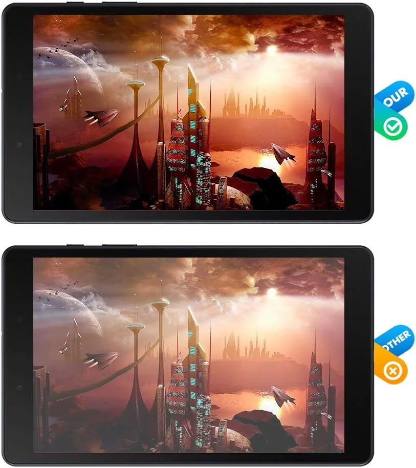 محافظ صفحه نمایش شیشه ای گریفوبس [بسته 2 عددی] برای تبلت سامسونگ گلکسی تب A 8.0 2019، ضد خش و بدون حباب، مناسب برای سامسونگ گلکسی تب A 8.0 اینچ / مدل T290