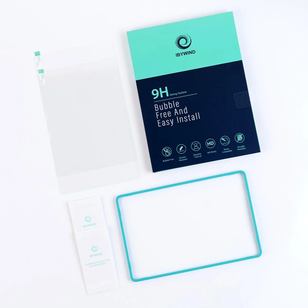 محافظ صفحه نمایش Ibywind برای تبلت سامسونگ گلکسی تب S9/تب S10 FE/تب S10 Lite، بسته 2 عددی شیشه حرارت دیده با سختی 9H، نصب آسان محافظ صفحه نمایش Ibywind برای تبلت سامسونگ گلکسی تب S9/تب S10 FE/تب S10 Lite، بسته 2 عددی شیشه حرارت دیده با سختی 9H، نصب آسان