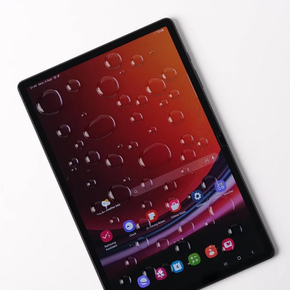 محافظ صفحه نمایش Ibywind برای تبلت سامسونگ گلکسی Tab S9+/Tab S9 Plus/Tab S9 FE+/Tab S10+/Tab S10 Plus (12.4 اینچ)، شامل 2 عدد شیشه حرارت دیده [حسگر اثر انگشت، نصب آسان]