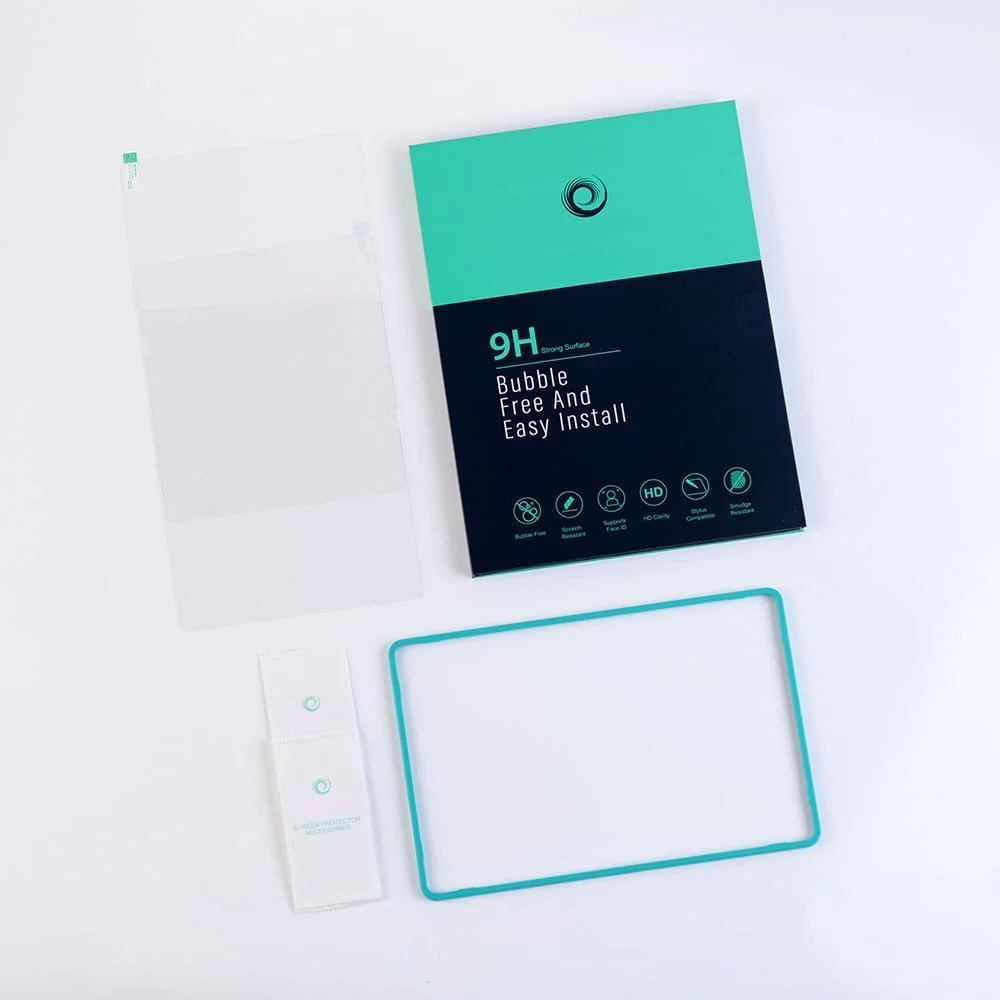 محافظ صفحه نمایش Ibywind برای تبلت سامسونگ گلکسی Tab S9+/Tab S9 Plus/Tab S9 FE+/Tab S10+/Tab S10 Plus (12.4 اینچ)، شامل 2 عدد شیشه حرارت دیده [حسگر اثر انگشت، نصب آسان]