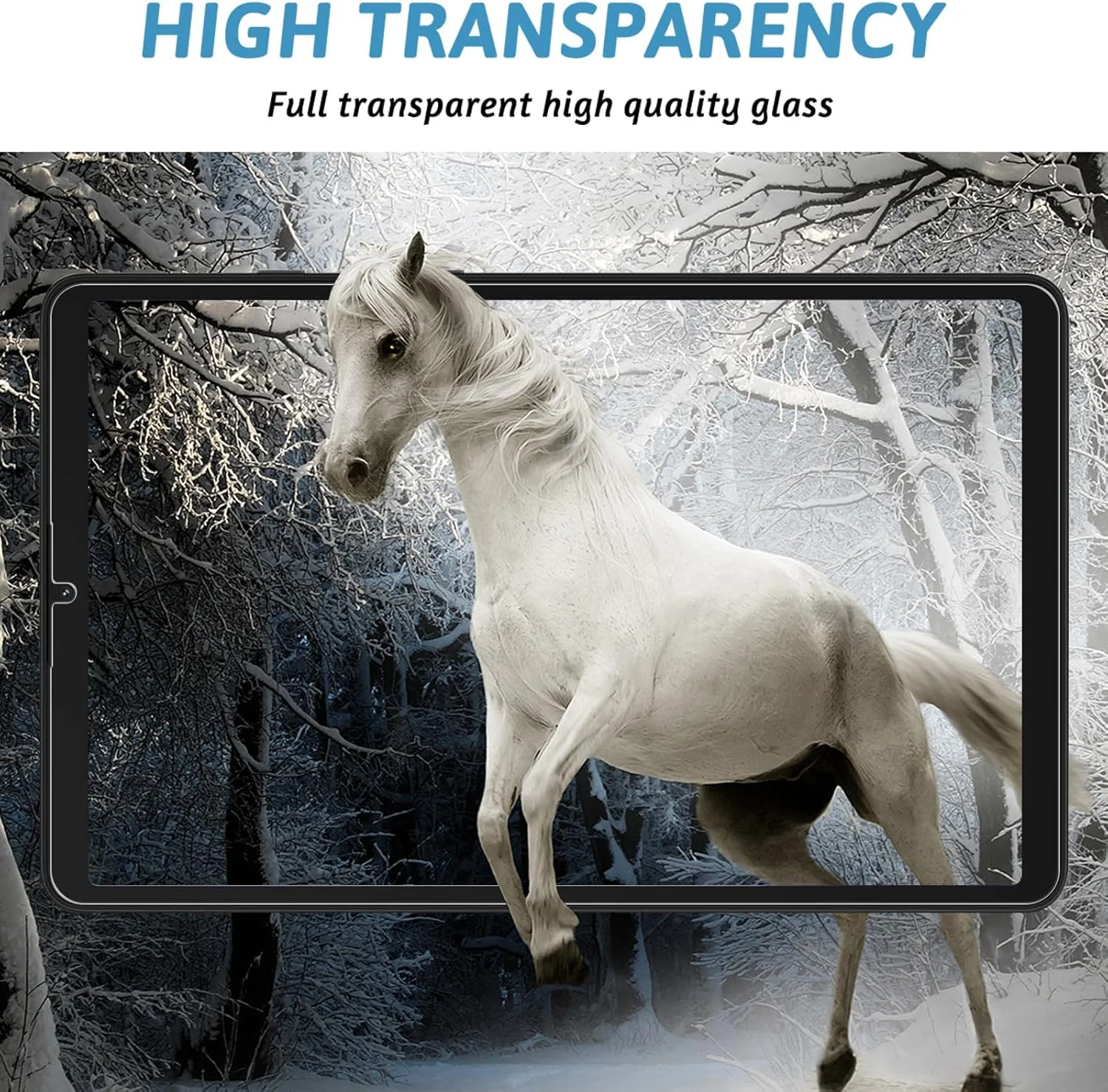 محافظ صفحه نمایش GOZOPO بسته 2 عددی برای تبلت سامسونگ گلکسی تب A9 8.7 اینچ، محافظ صفحه شیشه ای حرارت دیده مقاوم در برابر خراش HD برای گلکسی تب A9 2023 SM-X110/SM-X115 محافظ صفحه نمایش GOZOPO بسته 2 عددی برای تبلت سامسونگ گلکسی تب A9 8.7 اینچ، محافظ صفحه شیشه ای حرارت دیده مقاوم در برابر خراش HD برای گلکسی تب A9 2023 SM-X110/SM-X115