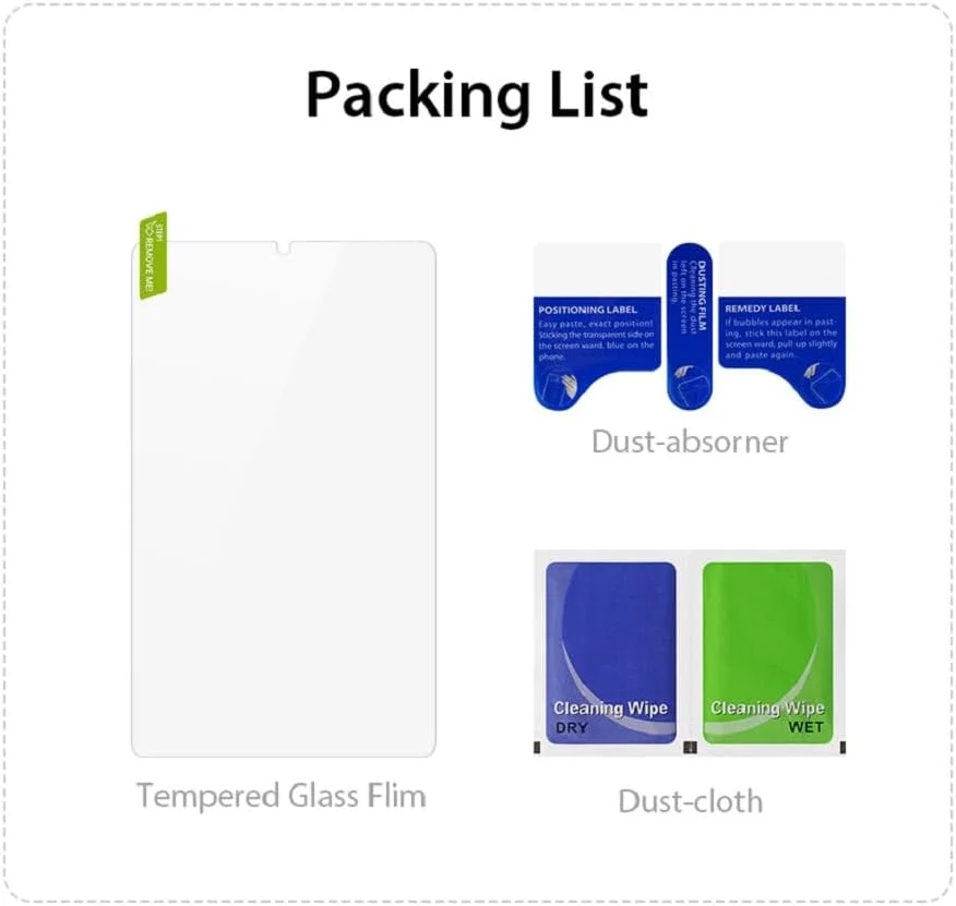 محافظ صفحه نمایش شیشه ای حرارت دیده HD DUX DUCIS طراحی شده برای تبلت سامسونگ گلکسی تب A9 8.7 (X110/X115)، فیلم شیشه ای حرارت دیده تمام صفحه تبلت 0.33 میلی متری مقاوم در برابر انفجار - شفاف (1 عددی) محافظ صفحه نمایش شیشه ای حرارت دیده HD DUX DUCIS طراحی شده برای تبلت سامسونگ گلکسی تب A9 8.7 (X110/X115)، فیلم شیشه ای حرارت دیده تمام صفحه تبلت 0.33 میلی متری مقاوم در برابر انفجار - شفاف (1 عددی)