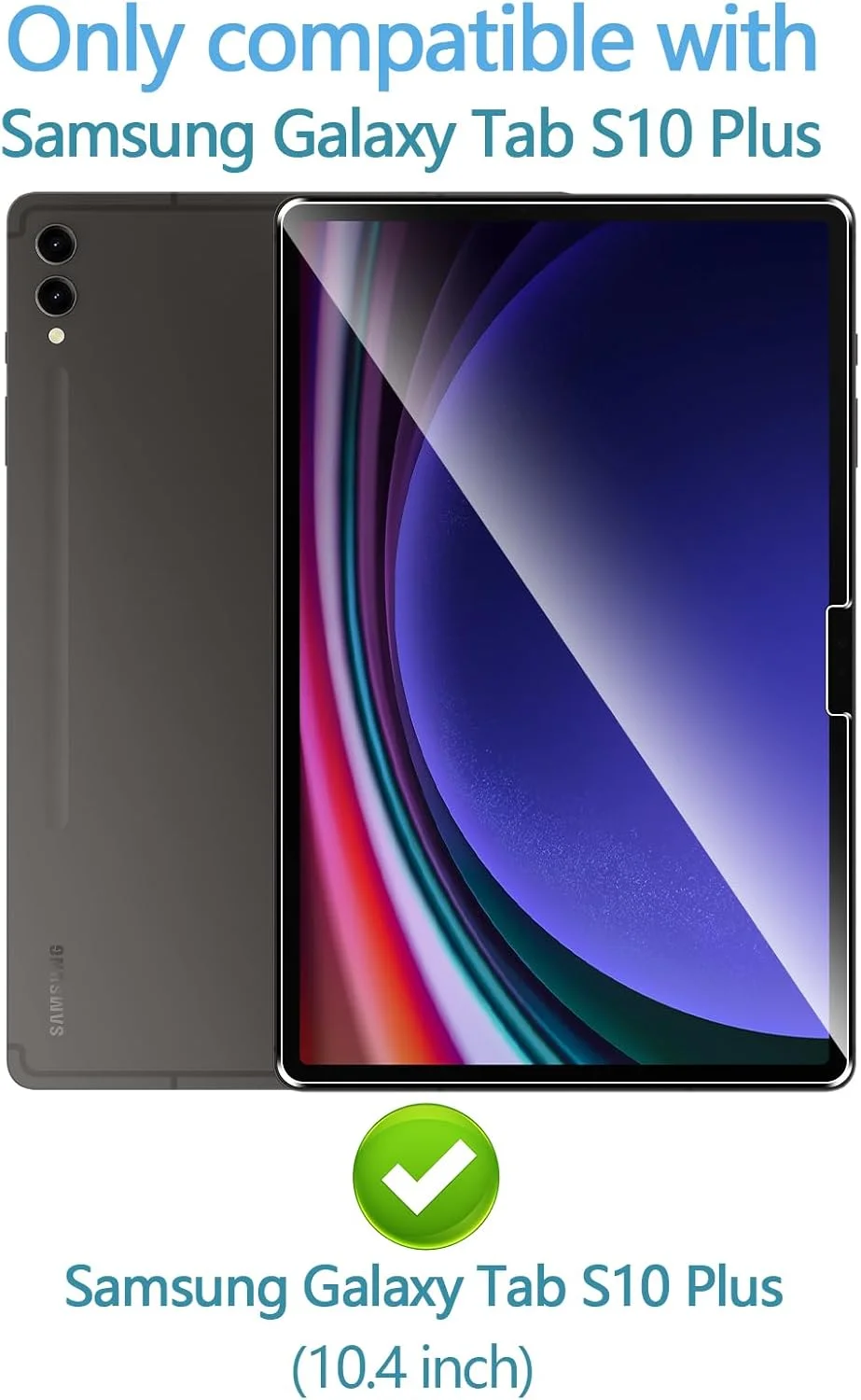 محافظ صفحه نمایش تبلت آنووکوا، سازگار با گلکسی تب S10 پلاس S10+/S9 fe /s9 پلاس (12.4 اینچ)، بسته 2 عددی. فیلم شیشه ای حرارت دیده تبلت، سختی 9H، ضد اثر انگشت، بدون حباب، وضوح بالا، پوشش کامل محافظ صفحه نمایش تبلت آنووکوا، سازگار با گلکسی تب S10 پلاس S10+/S9 fe /s9 پلاس (12.4 اینچ)، بسته 2 عددی. فیلم شیشه ای حرارت دیده تبلت، سختی 9H، ضد اثر انگشت، بدون حباب، وضوح بالا، پوشش کامل