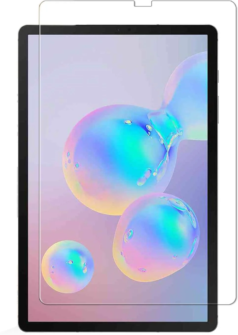 محافظ صفحه نمایش موبایل استاف لیمیتد [2 عددی] برای تبلت سامسونگ گلکسی تب S6 T860, T865 2019 / تب S5e T720, T725 (10.5 اینچ)، محافظ صفحه نمایش تبلت، ضد خش، نصب آسان شیشه حرارت دیده