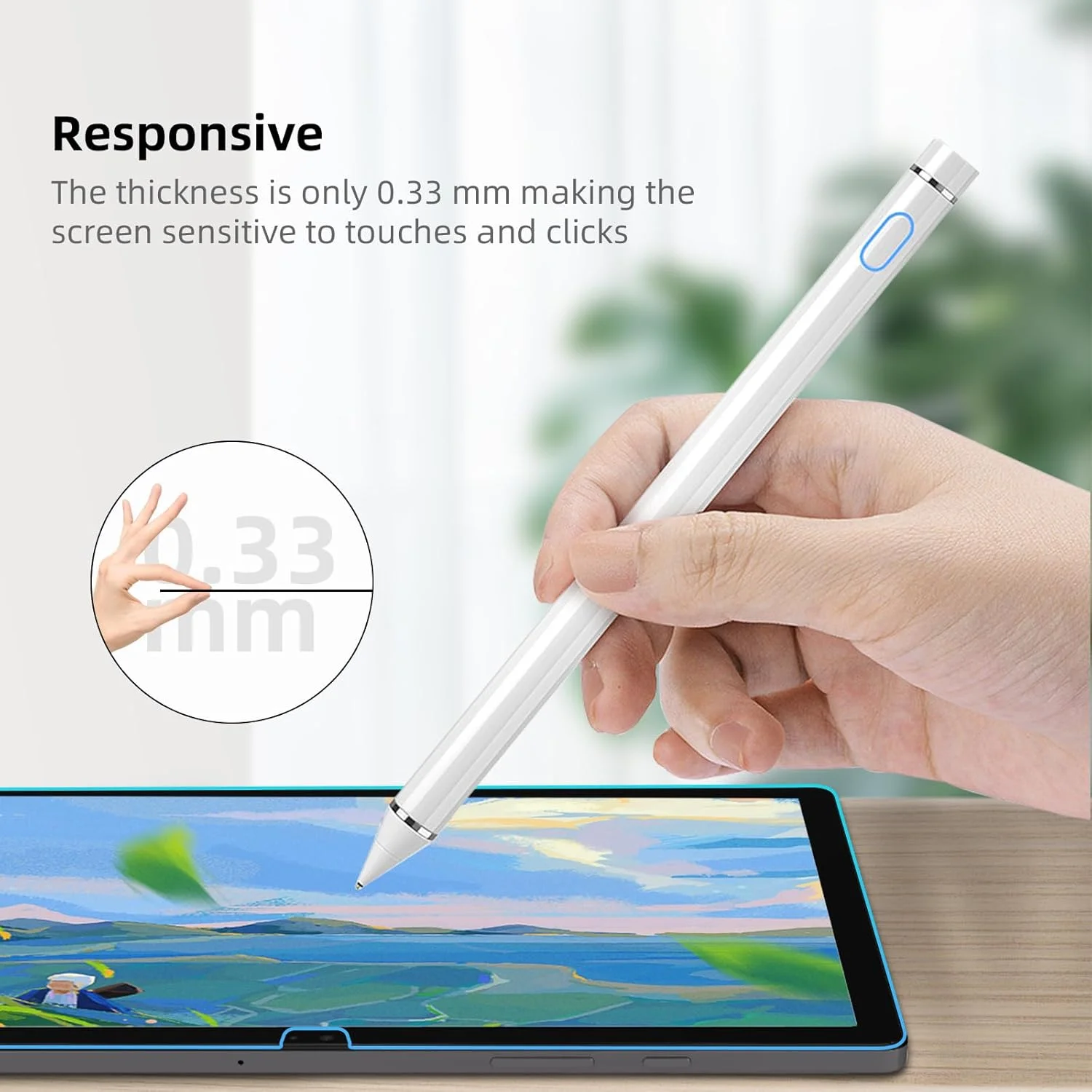 [بسته 2 عددی] محافظ صفحه نمایش برای گلکسی تب A8 10.5 اینچ 2021، محافظ صفحه نمایش SM-X200/X205، سختی 9H ضد خش، فوق العاده شفاف، محافظ صفحه نمایش شیشه ای حرارت دیده برای تبلت سامسونگ گلکسی تب A8