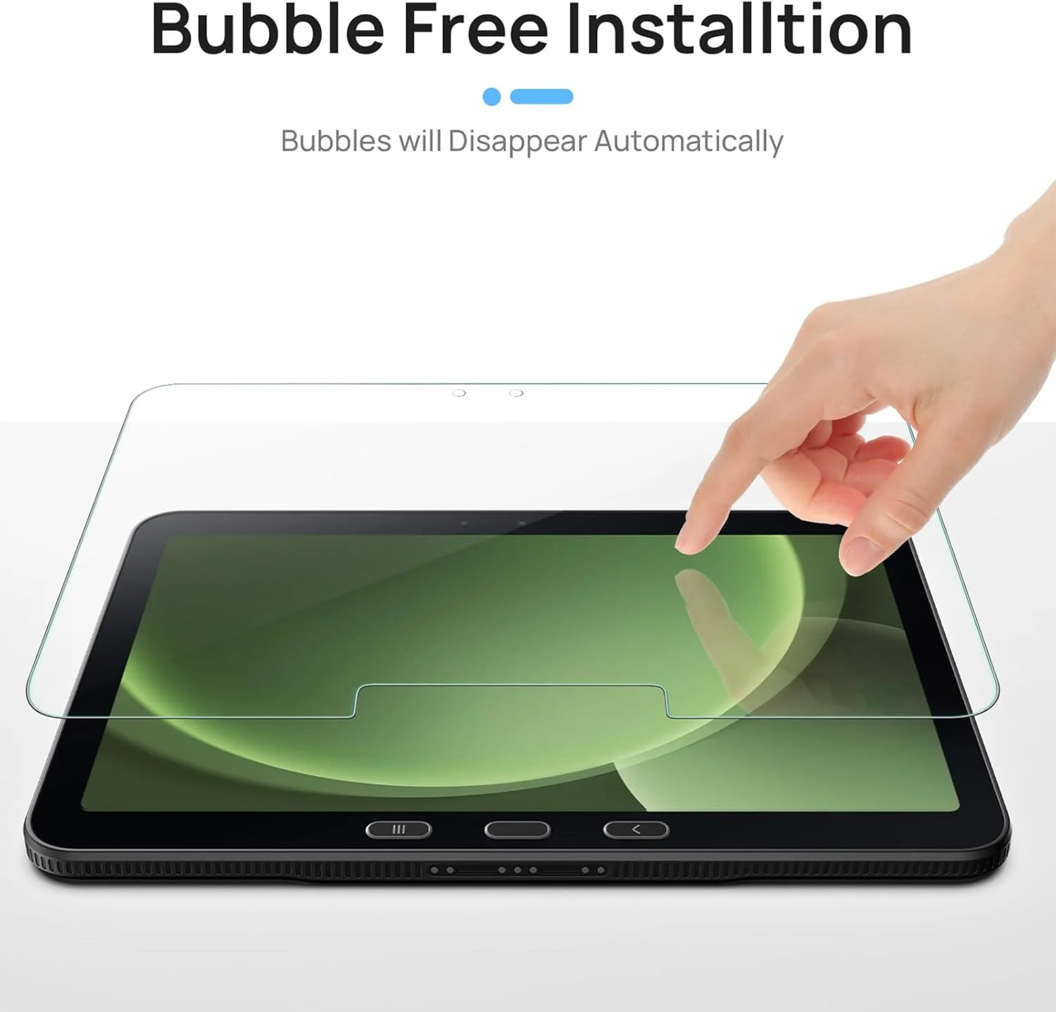 محافظ صفحه نمایش گرودک، 2 عدد، مناسب برای تبلت سامسونگ گلکسی تب اکتیو 4 پرو/اکتیو پرو 10.1 اینچ، فیلم شیشه ای حرارت دیده [0.33 فوق العاده شفاف] [ضد خش] [بدون حباب] [9H]