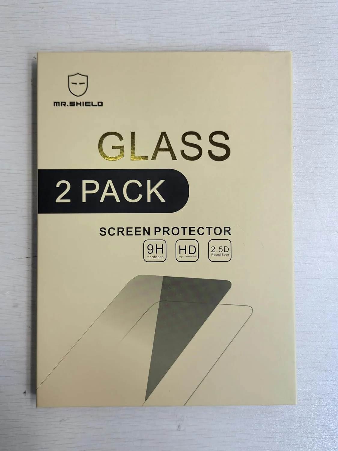 محافظ صفحه نمایش Mr.Shield برای Samsung Galaxy Tab Active4 Pro شیشه حرارت دیده [سختی 9H] [2 عدد] لوازم جانبی تبلت محافظ صفحه نمایش بدون حباب