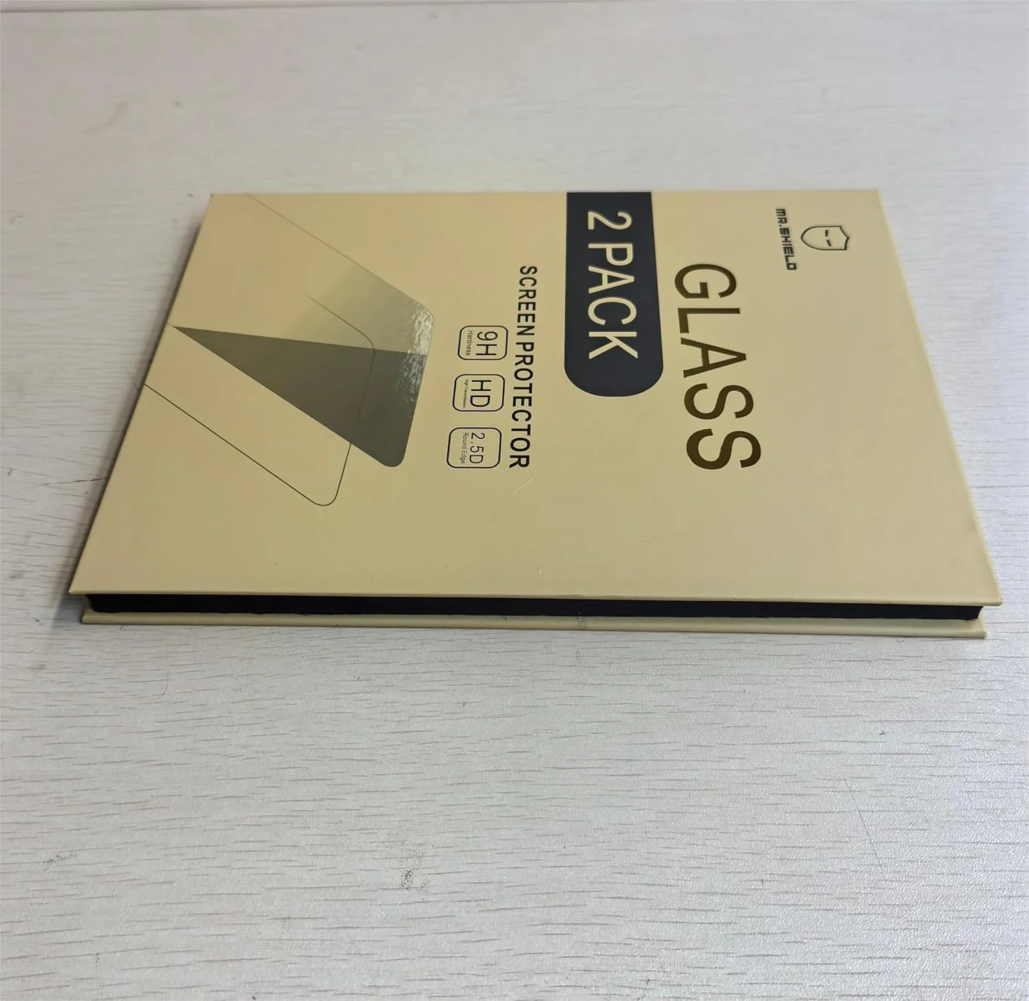 محافظ صفحه نمایش Mr.Shield برای Samsung Galaxy Tab Active4 Pro شیشه حرارت دیده [سختی 9H] [2 عدد] لوازم جانبی تبلت محافظ صفحه نمایش بدون حباب