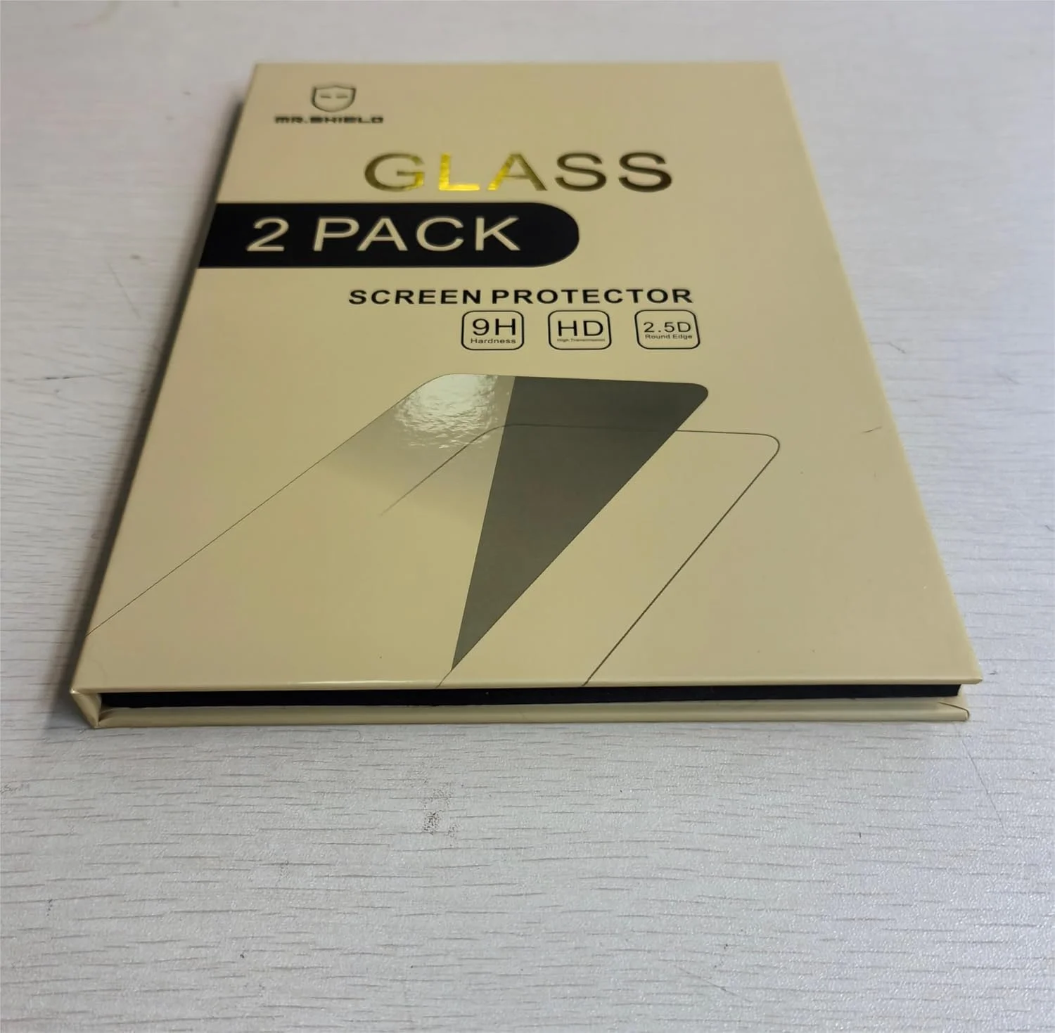 محافظ صفحه نمایش Mr.Shield برای Samsung Galaxy Tab Active4 Pro شیشه حرارت دیده [سختی 9H] [2 عدد] لوازم جانبی تبلت محافظ صفحه نمایش بدون حباب