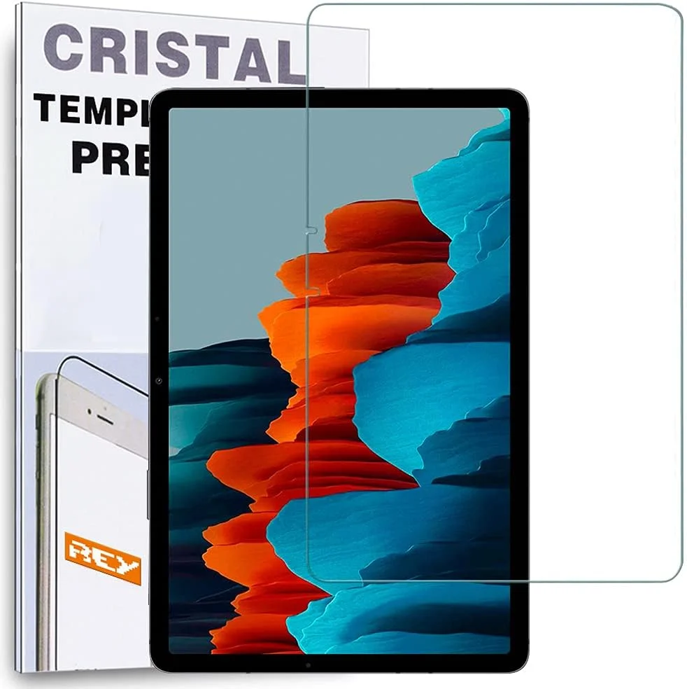 REY Screen Protector for Samsung Galaxy Tab S7 4G-WiFi 11 Inch Tablet – Samsung Galaxy Tab S9 11 Inch – Samsung Galaxy Tab S9 FE 10.9 Inch, Premium Tempered Glass