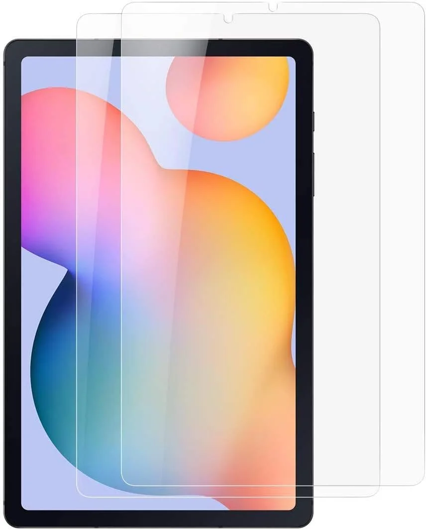 KIQ [2 Pack Galaxy Tab S6 Lite Screen Protector, Tablet Tempered Glass For Samsung Galaxy Tab S6 Lite 10 4-inch (SM-P615/SM-P610)