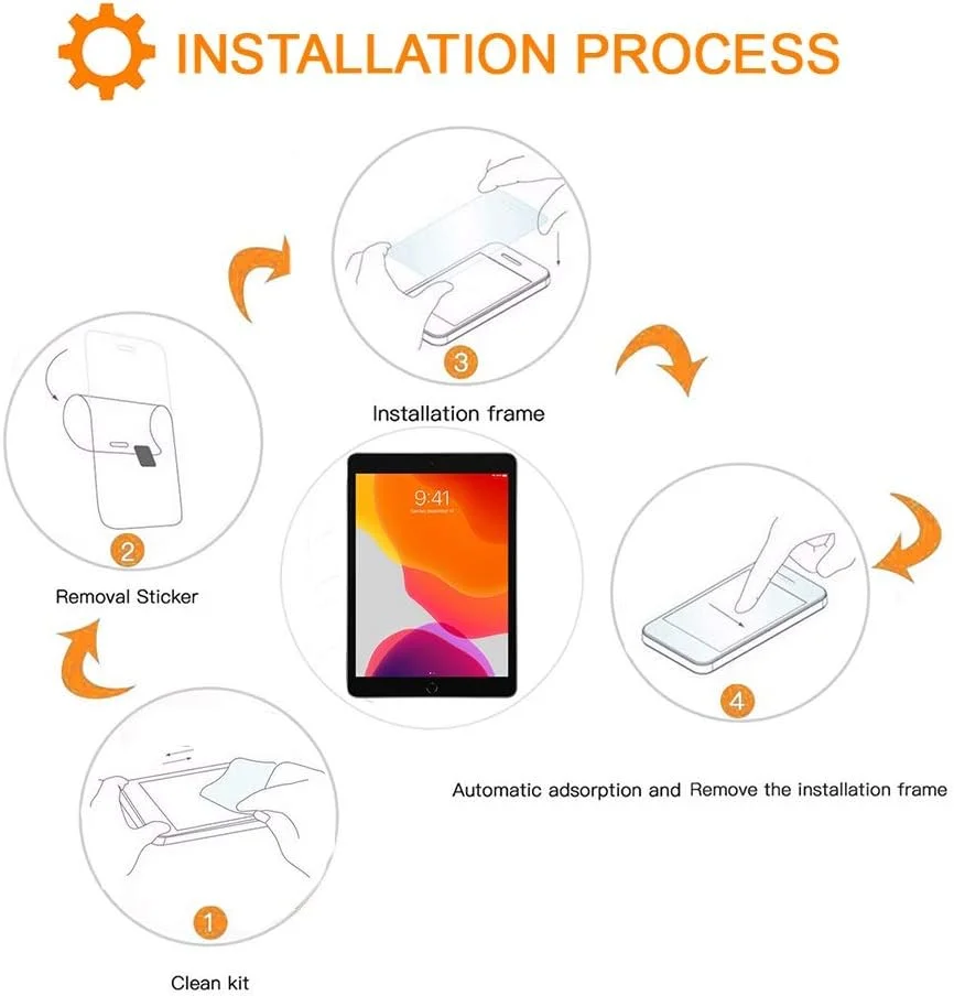محافظ صفحه نمایش REY بسته 2 عددی برای تبلت سامسونگ گلکسی تب A9 8.7 اینچی، شیشه حرارت دیده ممتاز، تبلت