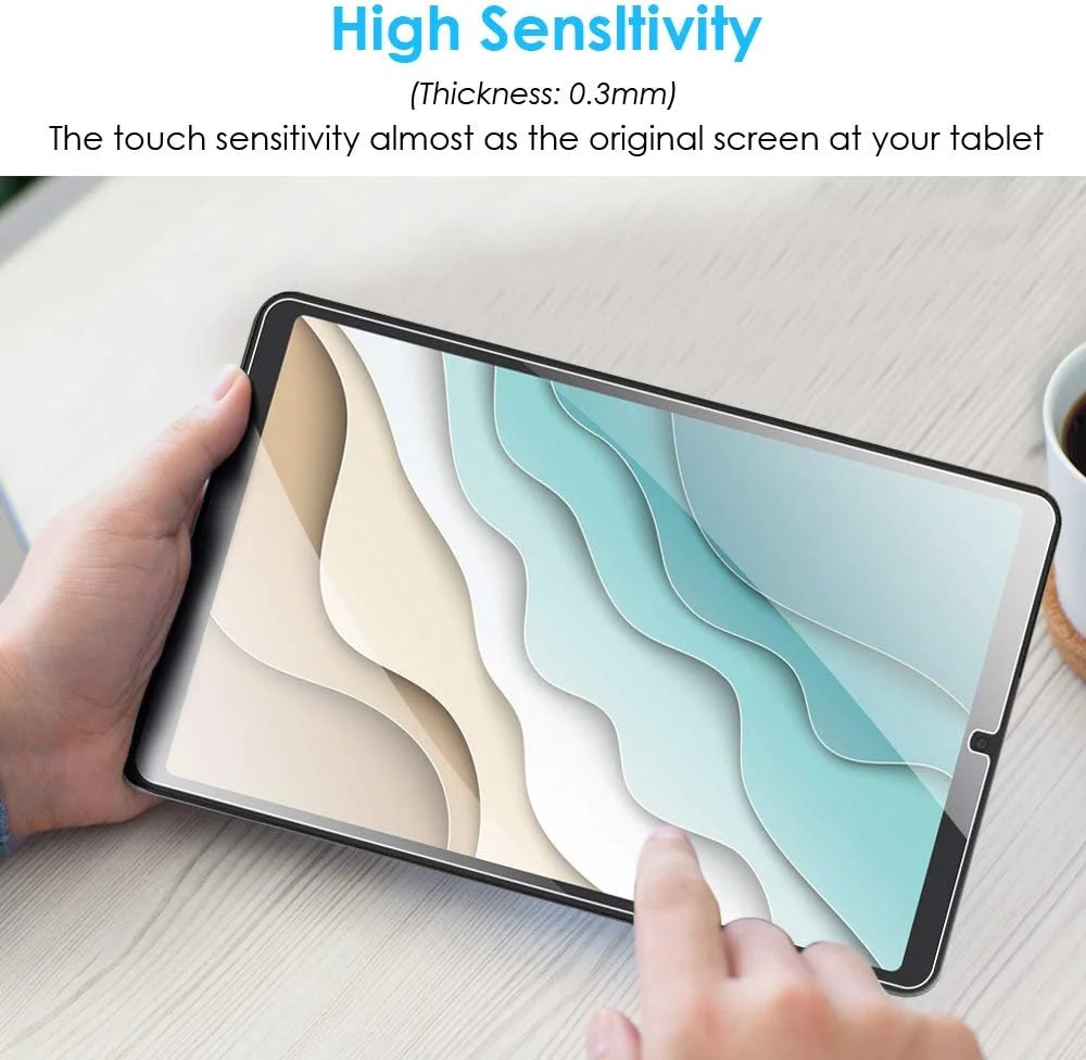 محافظ صفحه نمایش DETUOSI (بسته 2 عددی) برای تبلت سامسونگ گلکسی تب A 8.4 اینچی مدل T307 2020، فیلم شیشه ای حرارت دیده فوق العاده شفاف و ضد خش بدون حباب برای تبلت سامسونگ گلکسی تب A 8.4 اینچی 2020 (T307) محافظ صفحه نمایش DETUOSI (بسته 2 عددی) برای تبلت سامسونگ گلکسی تب A 8.4 اینچی مدل T307 2020، فیلم شیشه ای حرارت دیده فوق العاده شفاف و ضد خش بدون حباب برای تبلت سامسونگ گلکسی تب A 8.4 اینچی 2020 (T307)