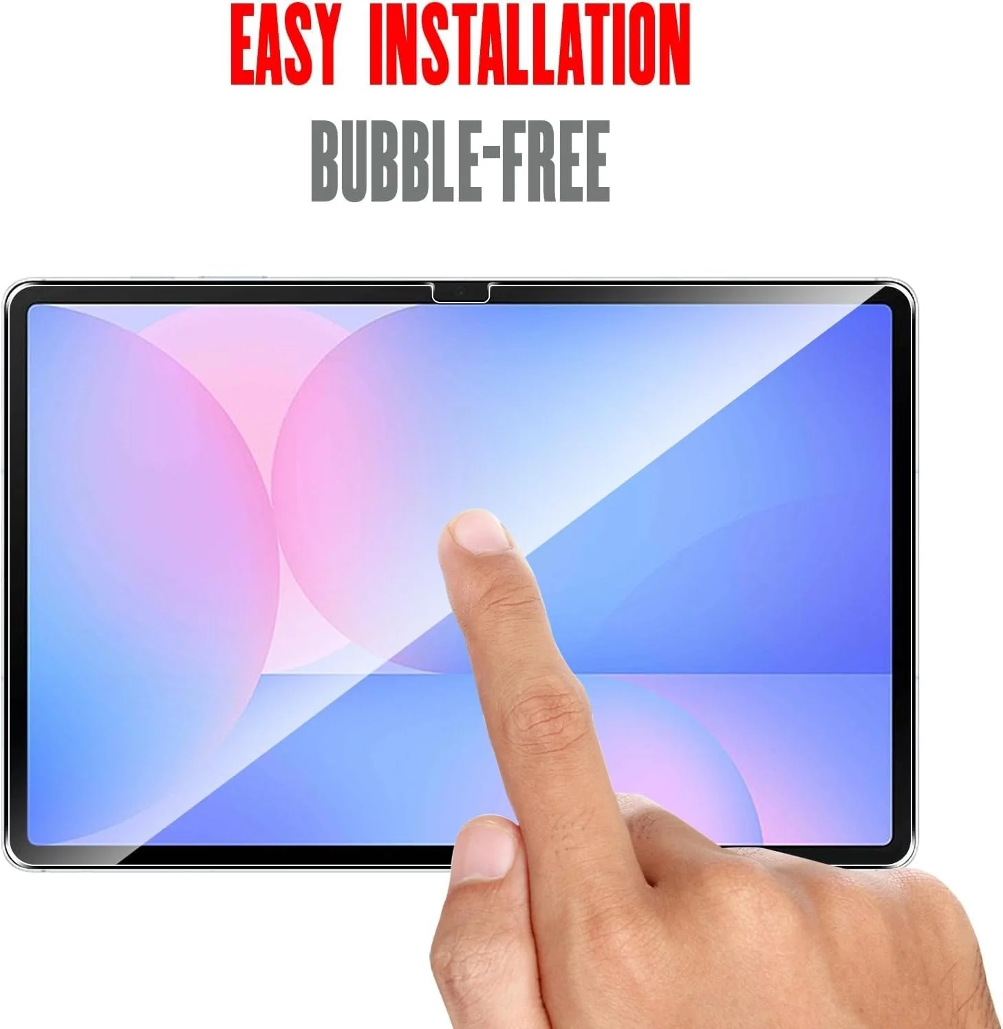 محافظ صفحه نمایش VIESUP برای تبلت سامسونگ گلکسی تب A8 با اندازه 10.5 اینچ (2021) مدل X200 - X205 - X207، [بسته 2 عددی] شیشه حرارت دیده با سختی 9H، فوق العاده شفاف و ضد خش برای صفحه نمایش تبلت گلکسی تب A8 10.5 اینچ (2021)