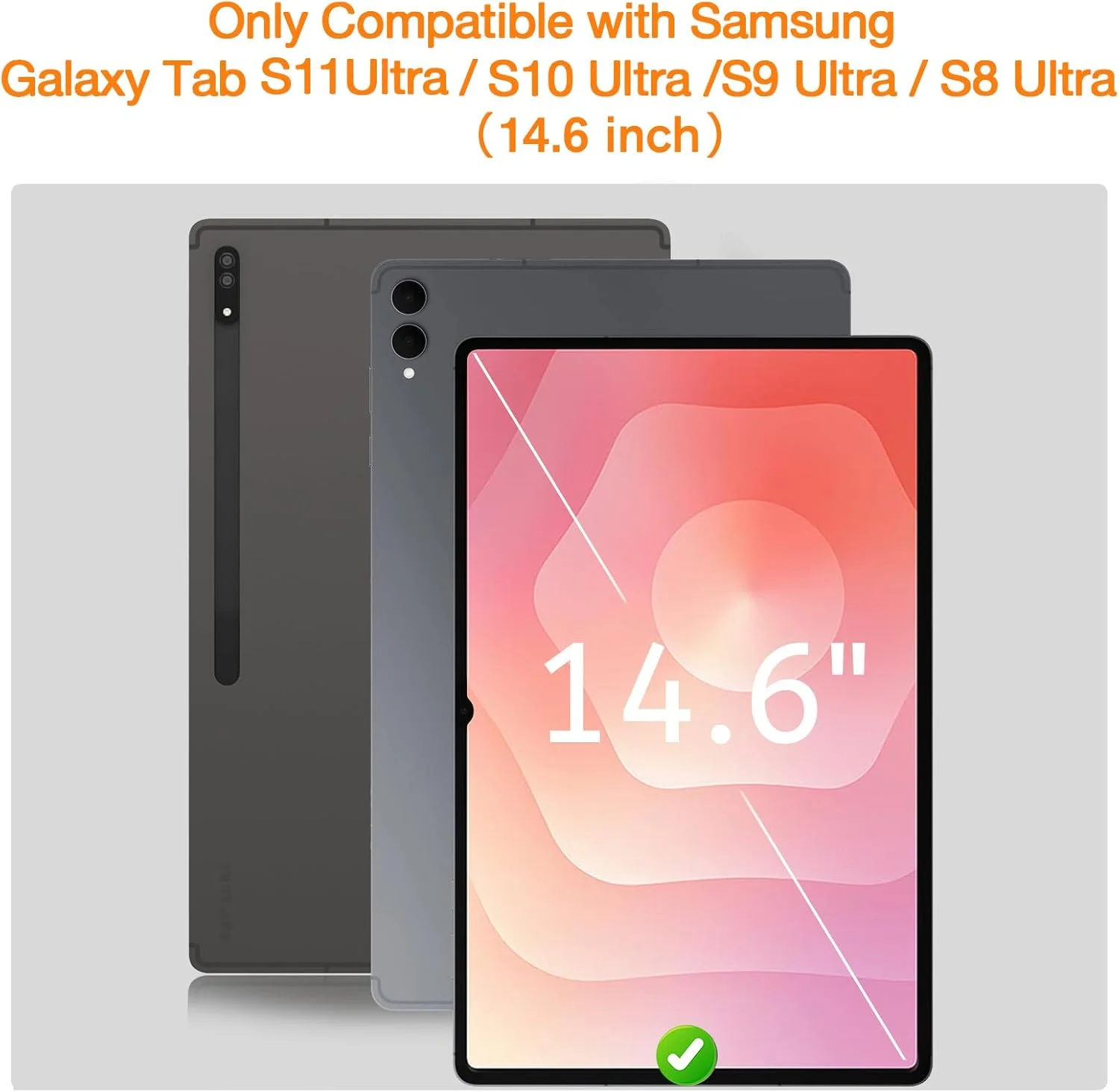 محافظ صفحه نمایش شیشه ای مات Silkfeel KCT برای تبلت سامسونگ گلکسی تب S9 Ultra / S8 Ultra سایز 14.6 اینچ مدل 2023/2022 (SM-X900/SM-X906/SM-X916B) [ابزار تراز خودکار] [شیشه حرارت دیده]