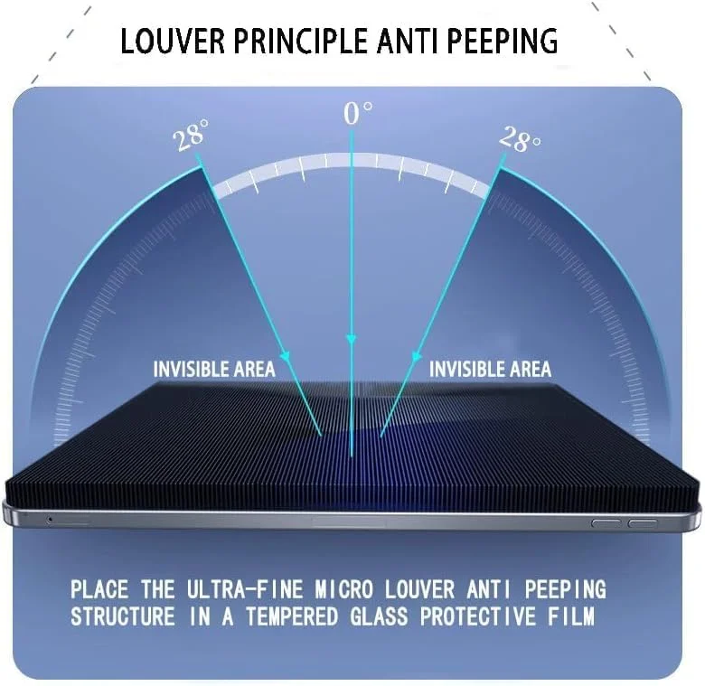 محافظ صفحه نمایش حریم خصوصی XINDERS، بسته 1 عددی، برای تبلت سامسونگ گلکسی تب A9 پلاس 11 اینچ 2023، شیشه حرارت دیده ضد جاسوسی برای تبلت سامسونگ A9 پلاس/ A9+ 11 اینچ 5G (SM-X210/X216/X218)