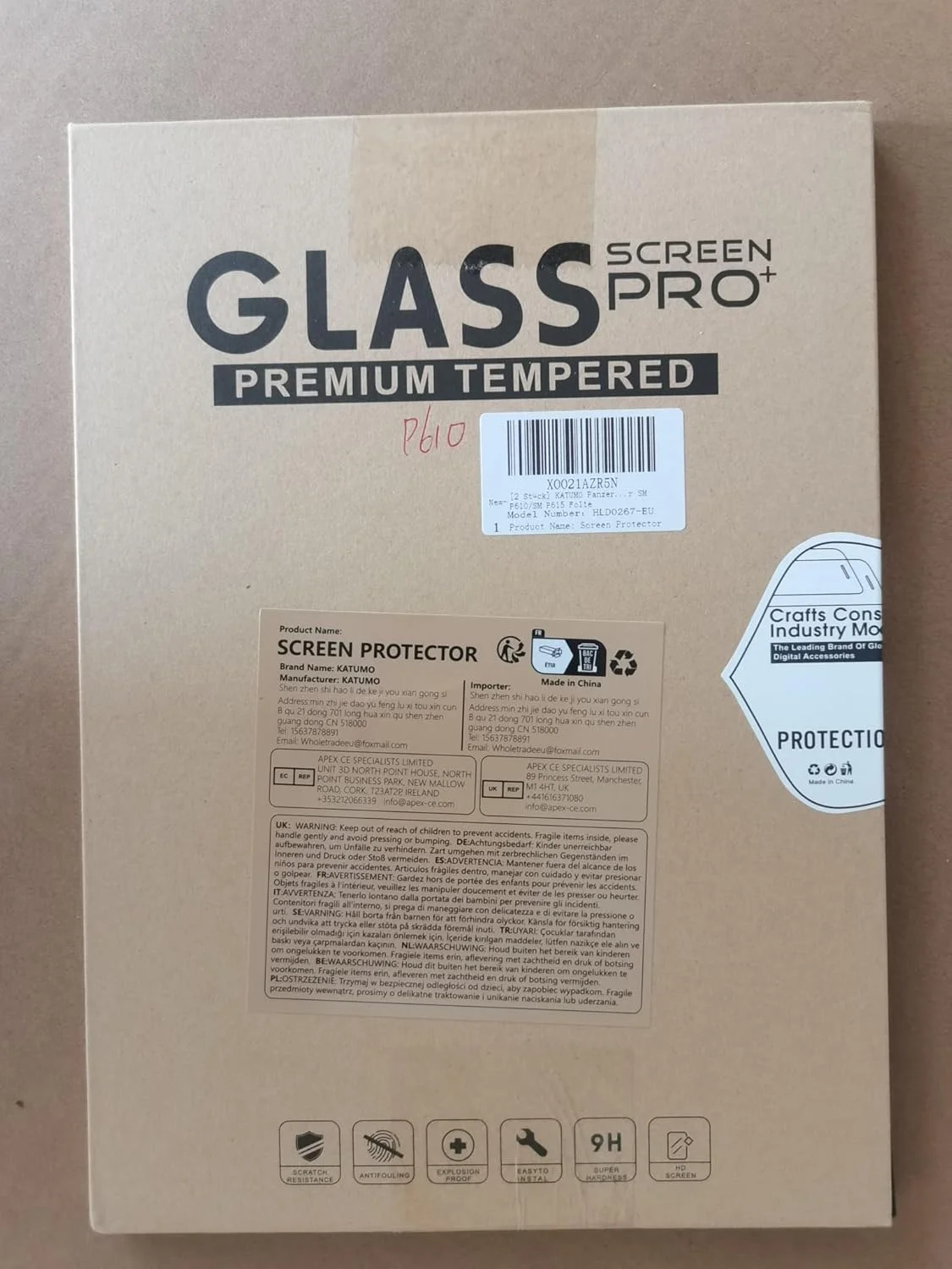 محافظ صفحه نمایش KATUMO (دو عددی) سازگار با تبلت سامسونگ گلکسی تب S6 Lite 10.4 اینچ 2024 2022 2020 (SM-P620/P625/P610/P615/P613/ P619)، فیلم شیشه ای حرارت دیده مقاوم در برابر خش و شفافیت HD محافظ صفحه نمایش KATUMO (دو عددی) سازگار با تبلت سامسونگ گلکسی تب S6 Lite 10.4 اینچ 2024 2022 2020 (SM-P620/P625/P610/P615/P613/ P619)، فیلم شیشه ای حرارت دیده مقاوم در برابر خش و شفافیت HD